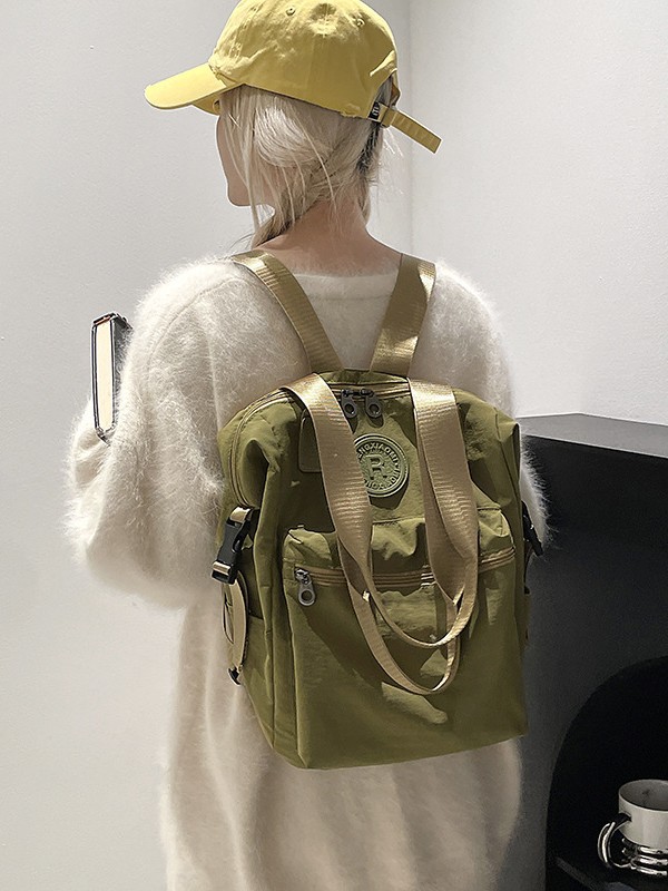 Harajuku style urban simple casual small backpack 2025 spring new color travel backpack wholesale