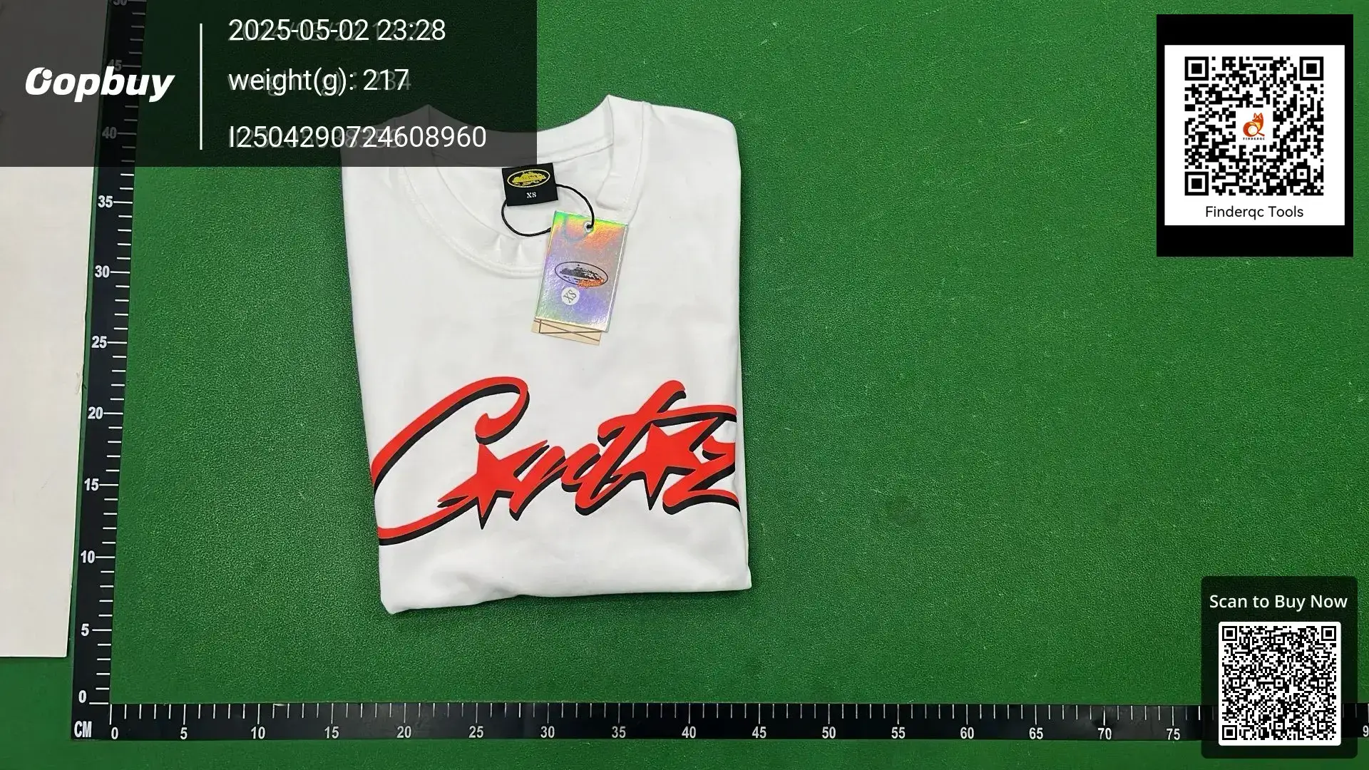 Classic Letter Print Short-Sleeved Summer High Street Loose Casual Versatile Trendy Brand T-Shirt for Men and Women