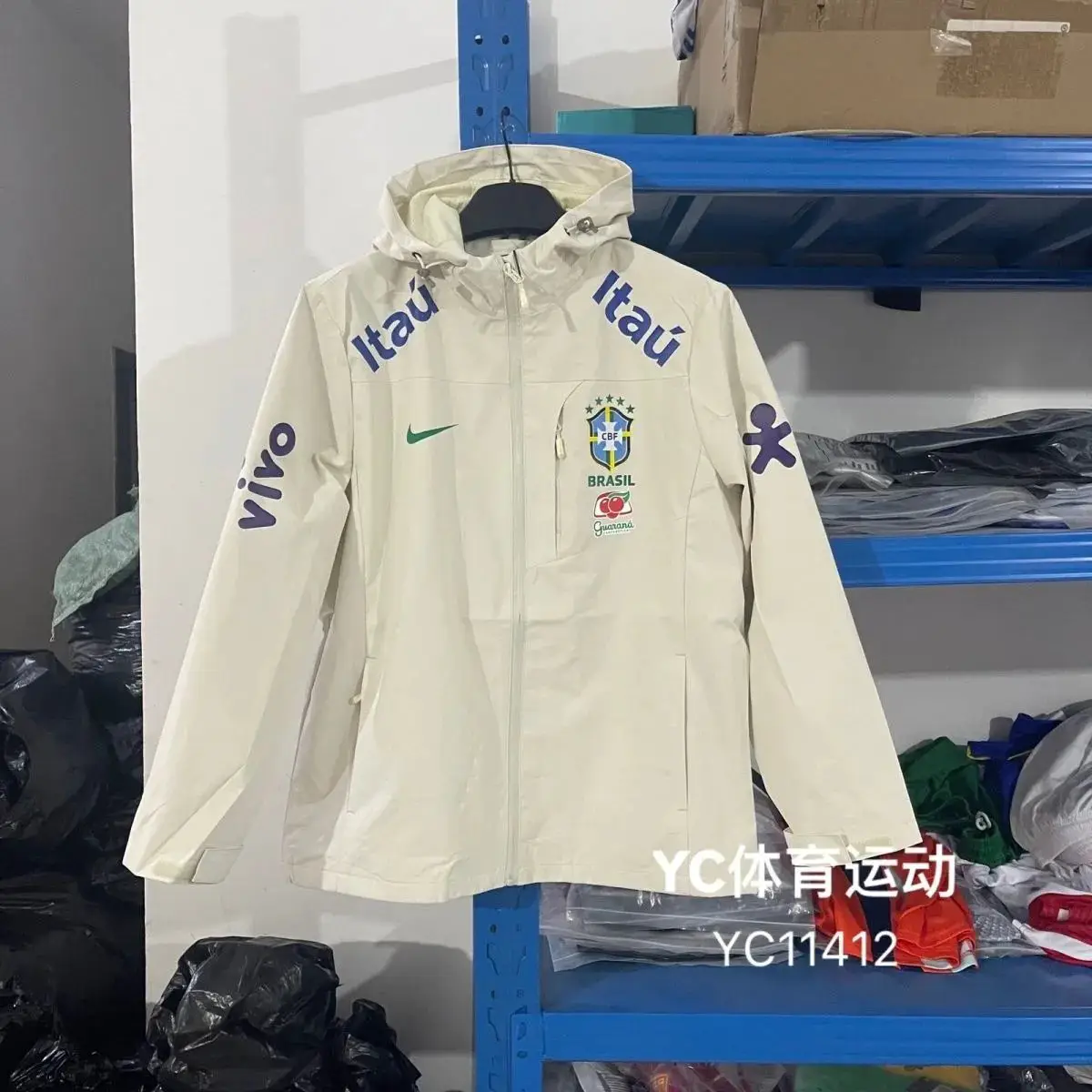 nik 巴西队足球长袖 外套 合集