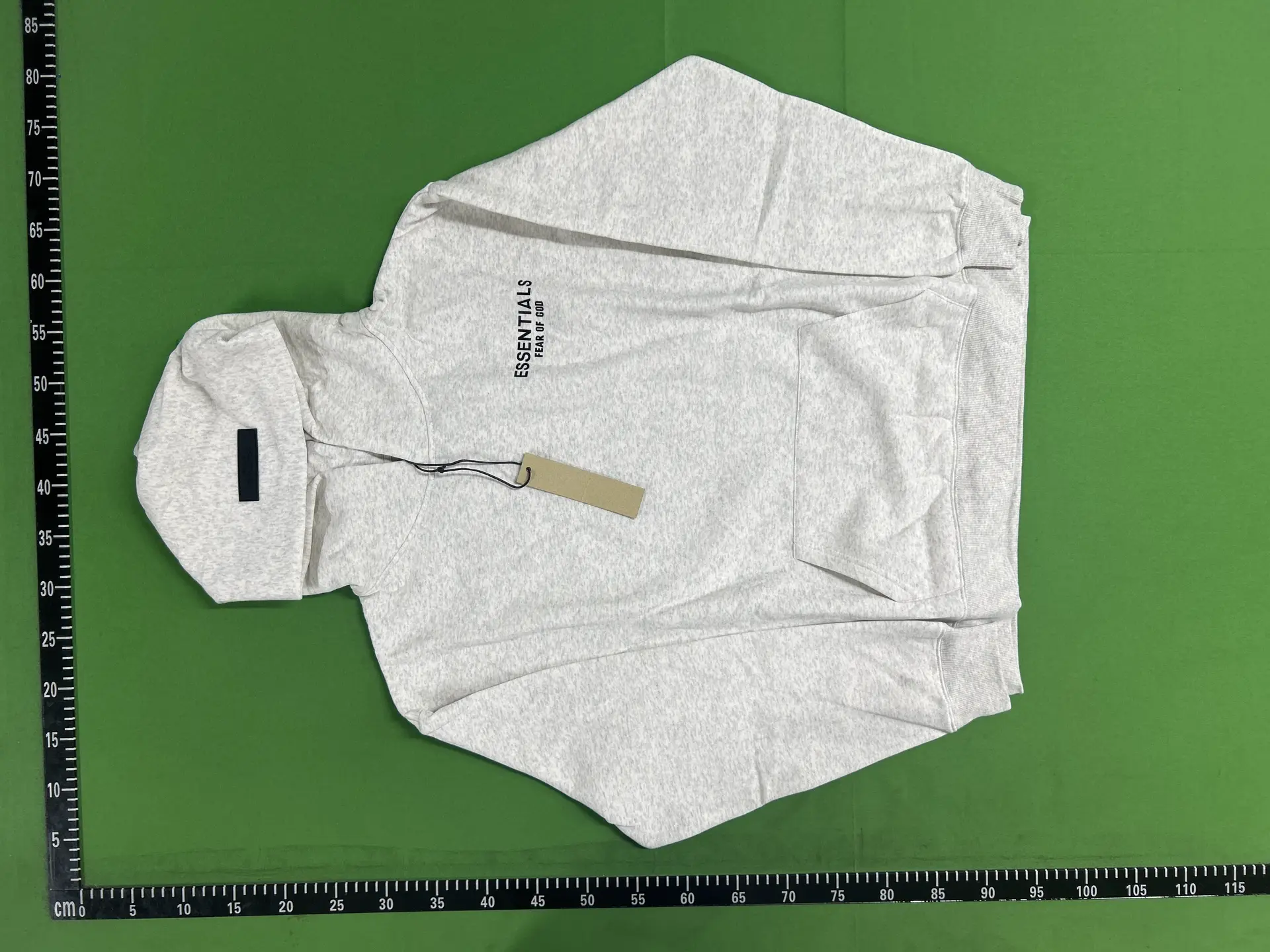 Fear of God Essentials Hoodie Light Heather Oatmeal