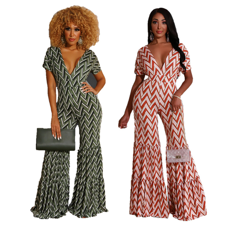 8538 women's casual jumpsuit small fragrant style European and American style jumpsuit summer short jumpsuit fashion wide leg
