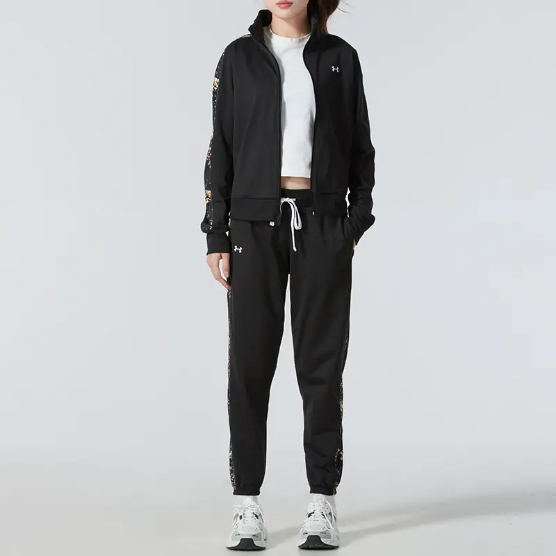 Under Armour Women's Sports Suit New Spring Coat Fitness Training Jacket Running Trousers Casual Two-Piece Suit