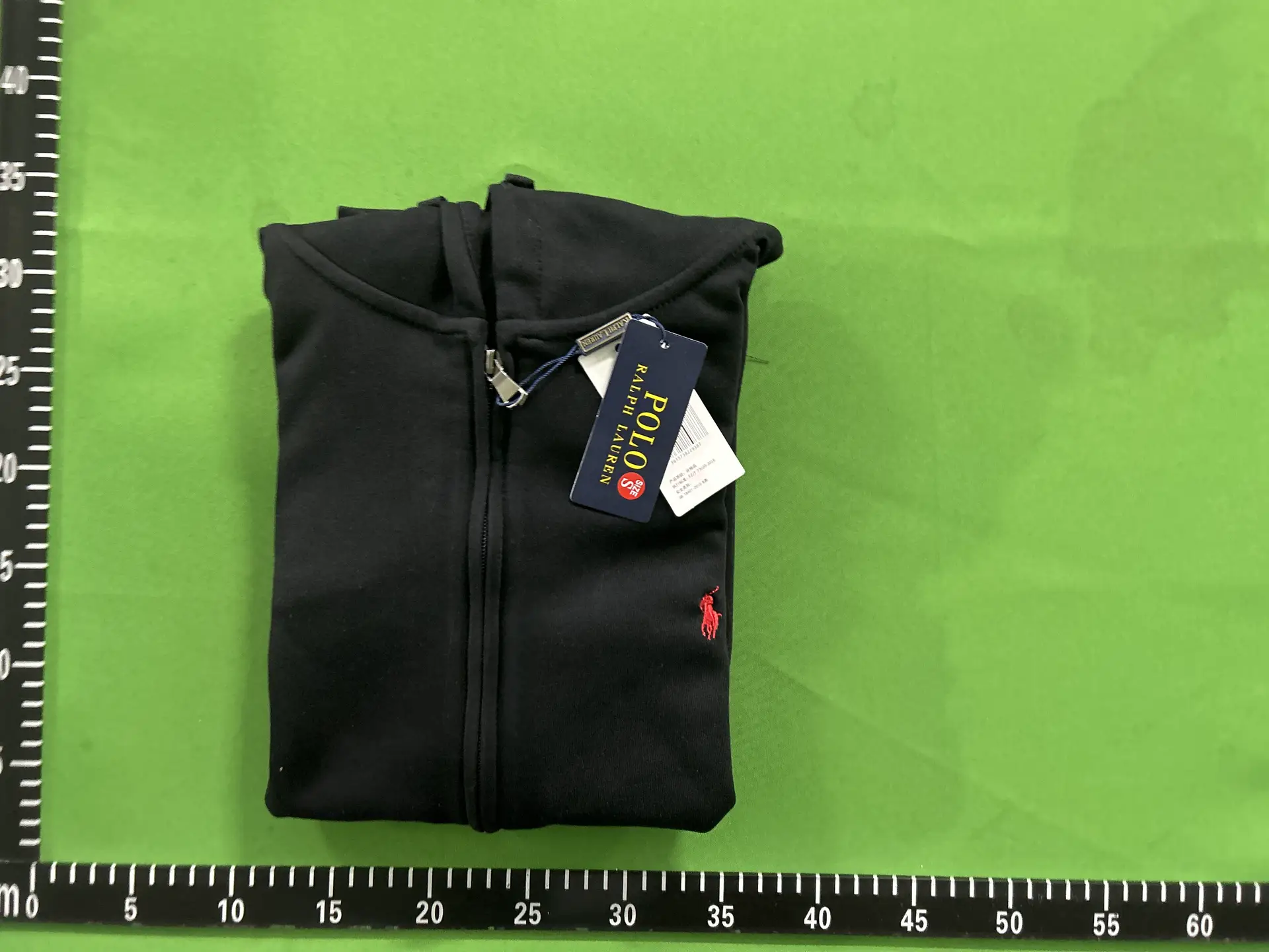 Polo Ralph Lauren Black Zip Hoodie