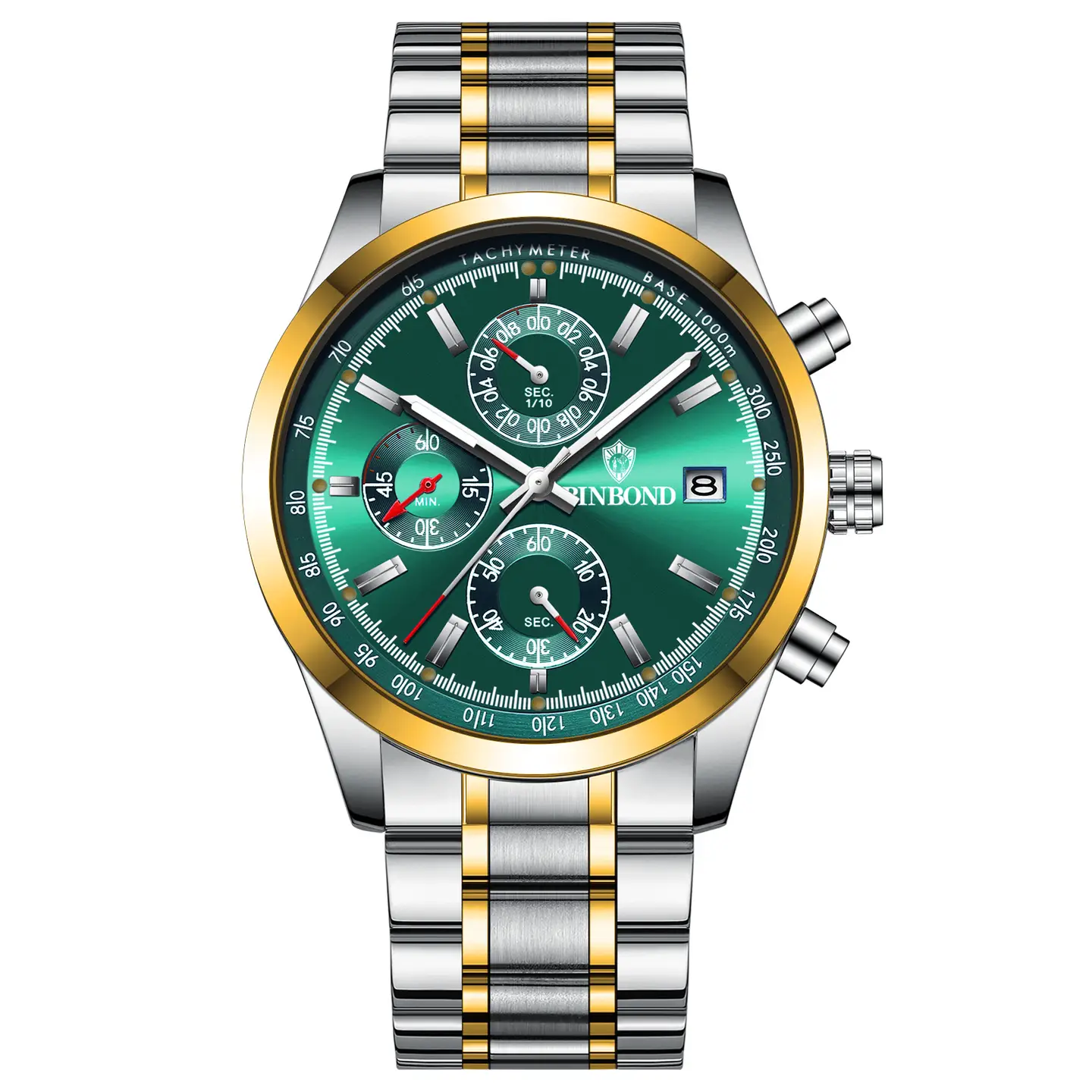 Binbang brand belt new men's watch quartz watch live explosions non-mechanical foreign trade a generation of hair