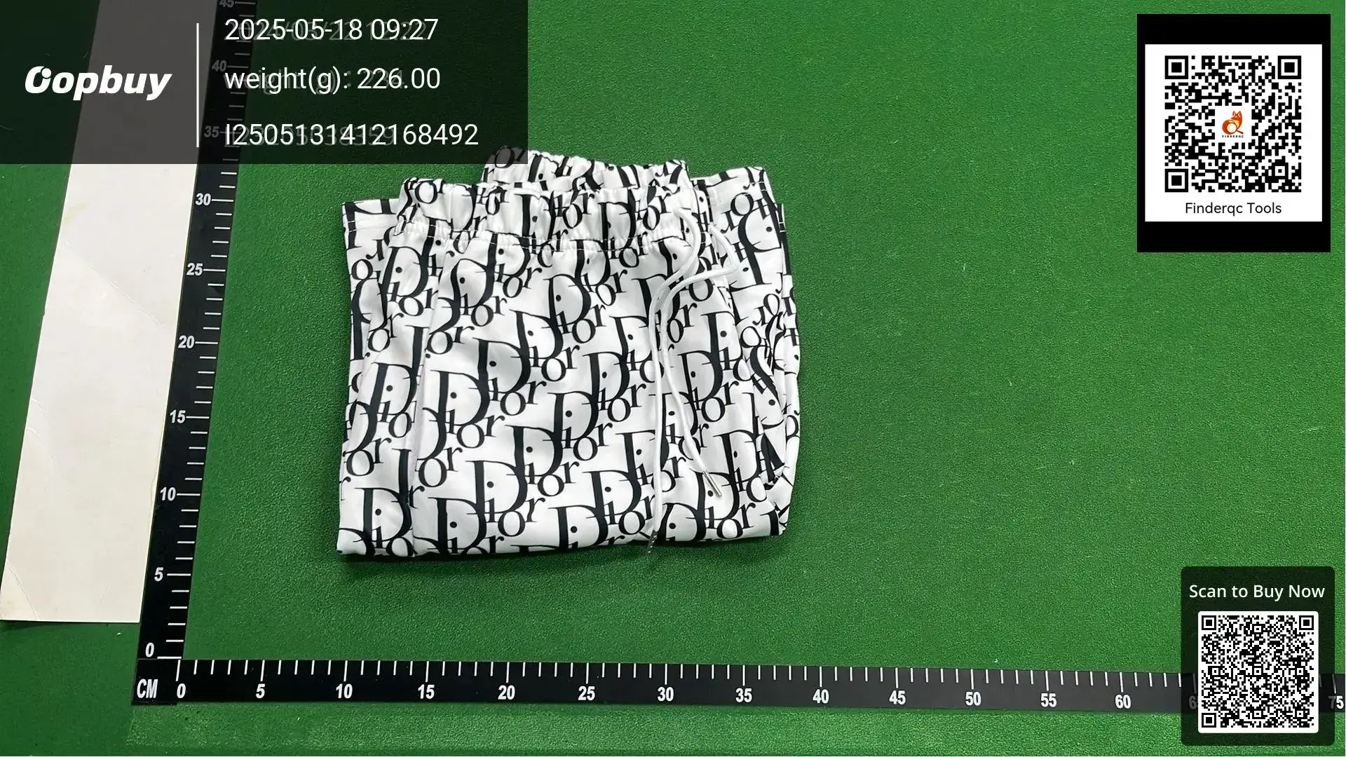 Dior All Over Logo Beach Shorts