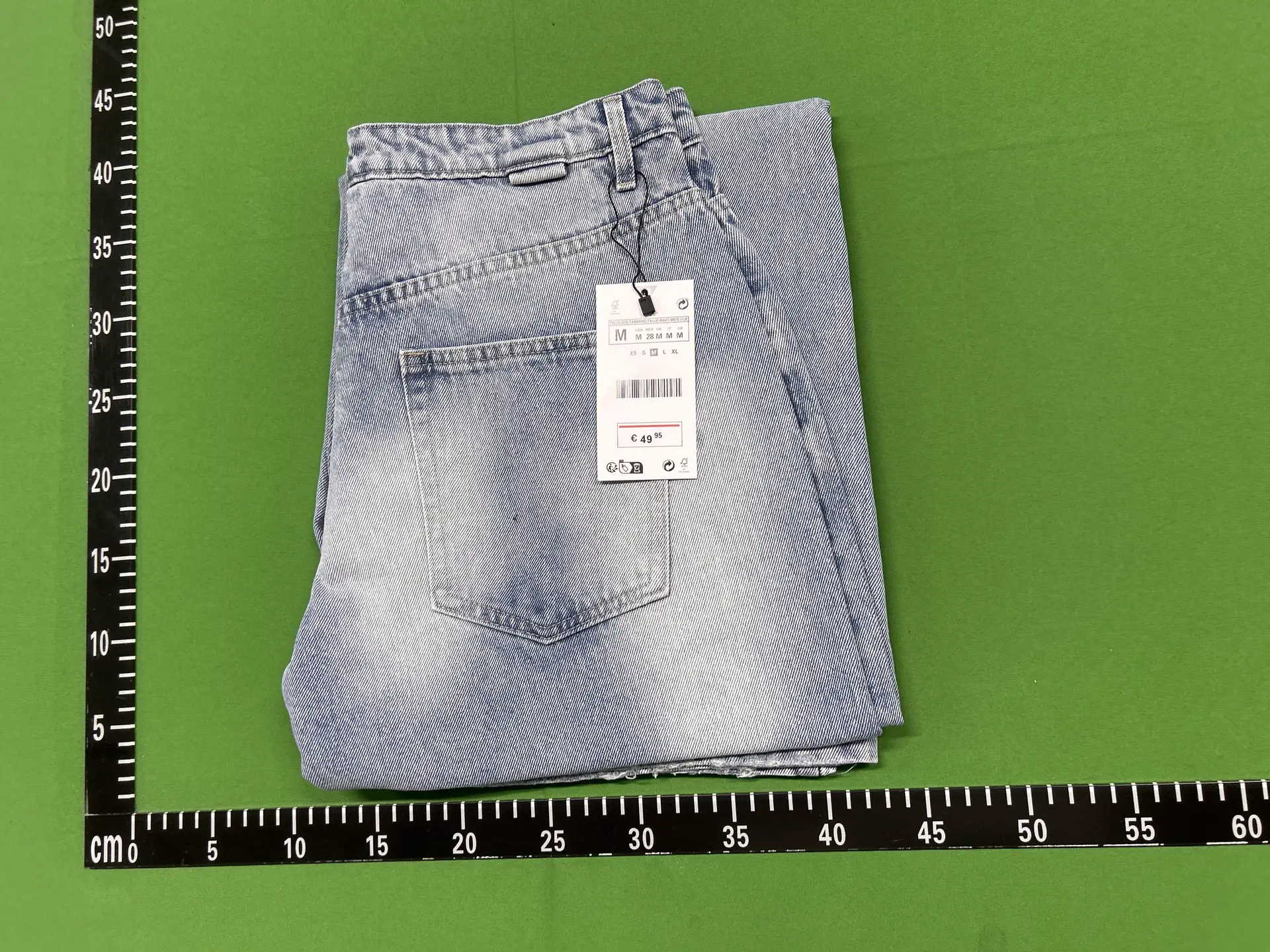 2026 New Product Men's Clothing Multi-Color Options Loose Washed American Casual Straight-Leg Washed Denim Pants 4048400