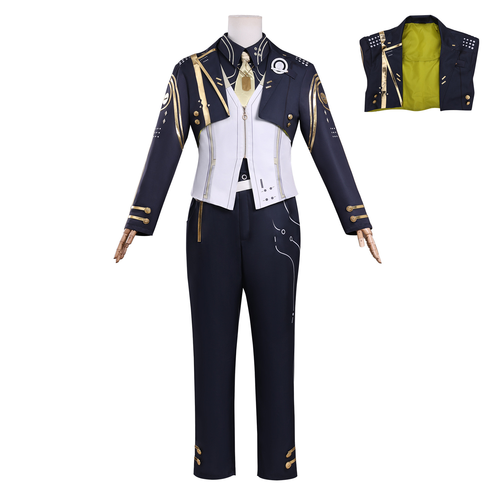 Yimeng Mingchao Wanderer Cosplay Male Star Huoyongming Cosplay Costume Anime Character Two-Dimensional