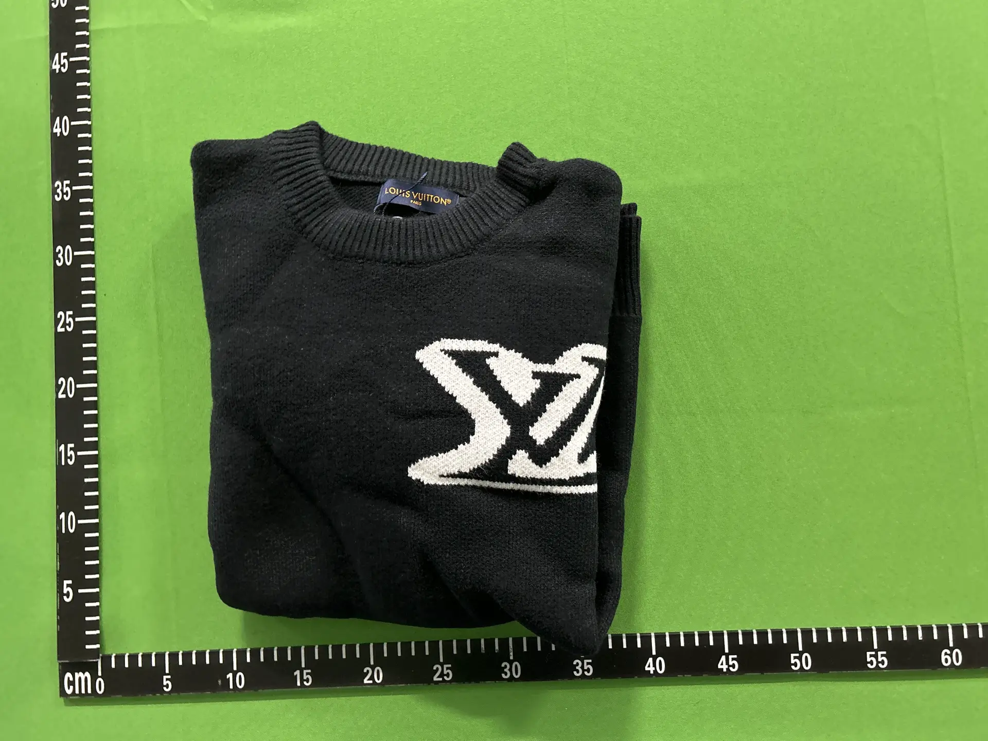 Louis Vuitton Monogram Sweater Black