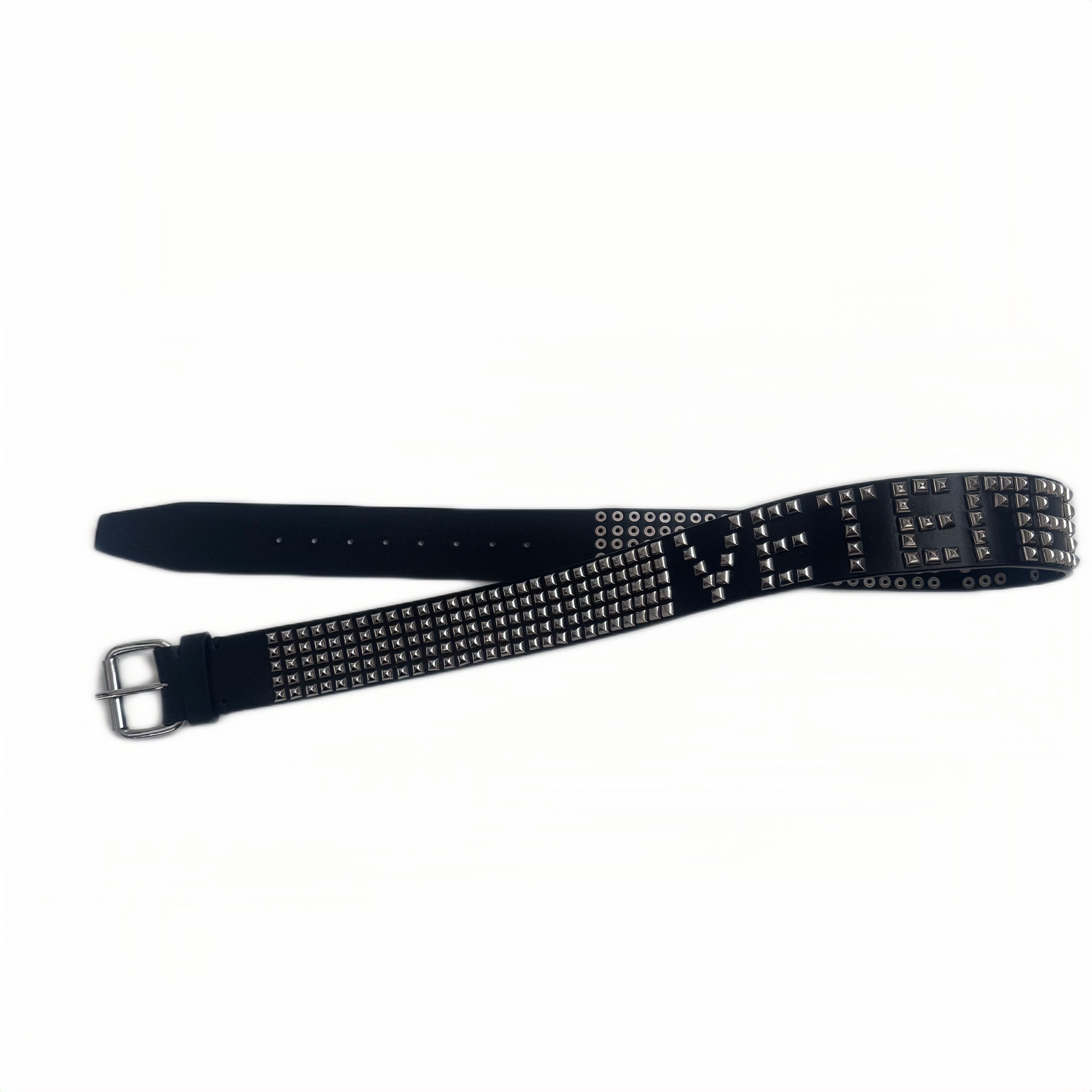 Vetements Metal Rivet Studded Belt