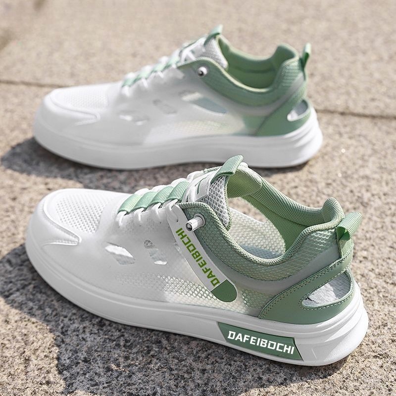 Beijiang Wolf 2026 Casual Sports Sneakers for Men, Summer Breathable Mesh Shoes, Student Trendy Sports Shoes, Spring Durable