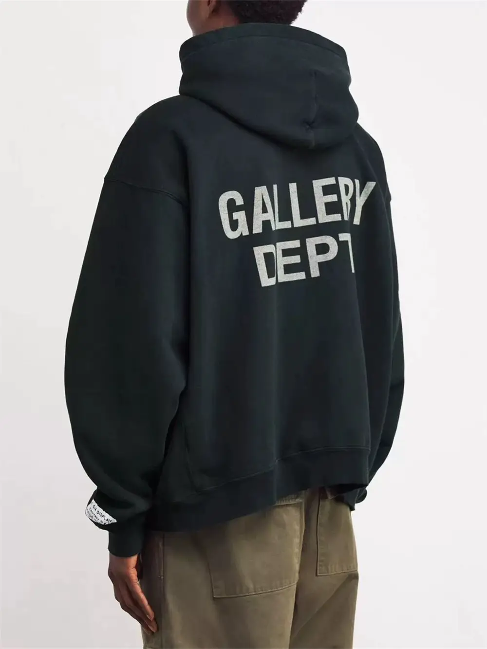 Gallery Dept Drive American Trendyy Letters Classic Versatile Casual Autumn and Winter Hoodies and Sweatshirts for Men and Women