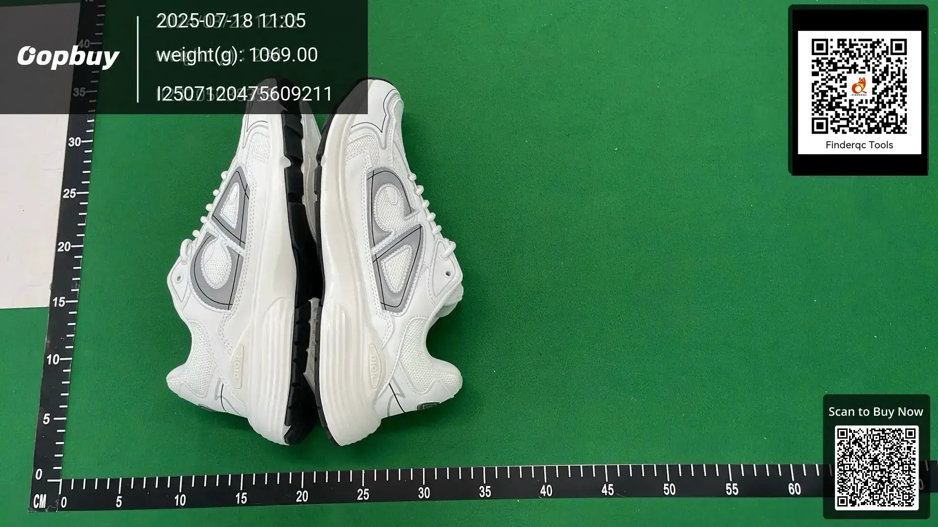 Dior B30 Lightweight Mesh Sneakers White