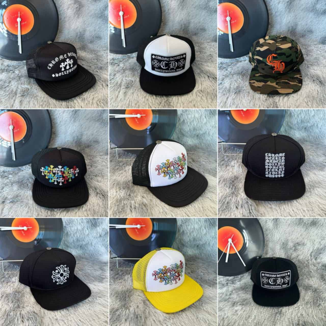 Correct version of Crowe embroidered printed baseball cap cap casual versatile men's and women's foreign trade in stock QC photo from 1688 on Qualit.ly