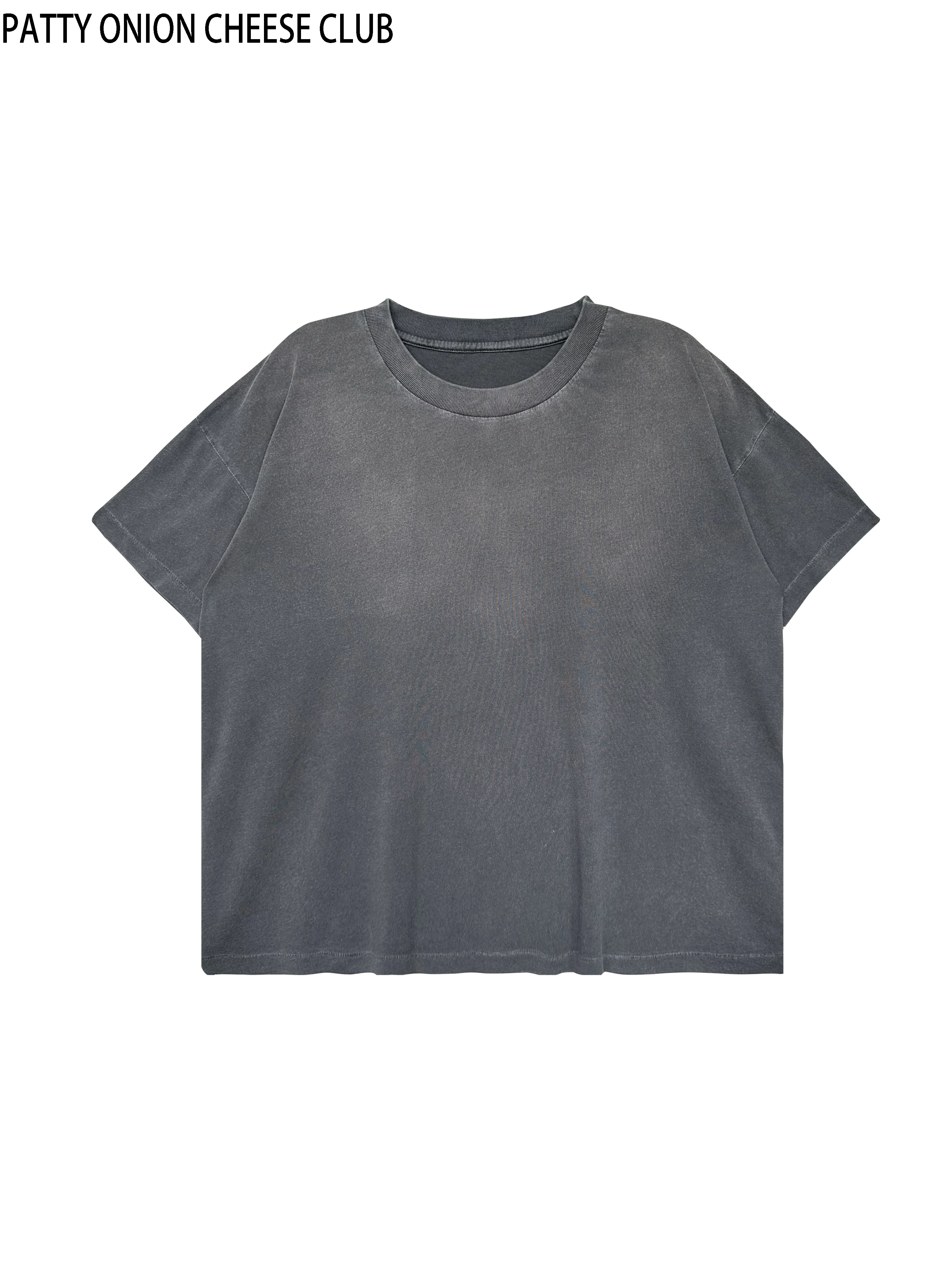 Upgraded Fabric Is Softer, More Comfortable, Ultra-Thin, Washed and Distressed, Remake Short-Sleeve 110g