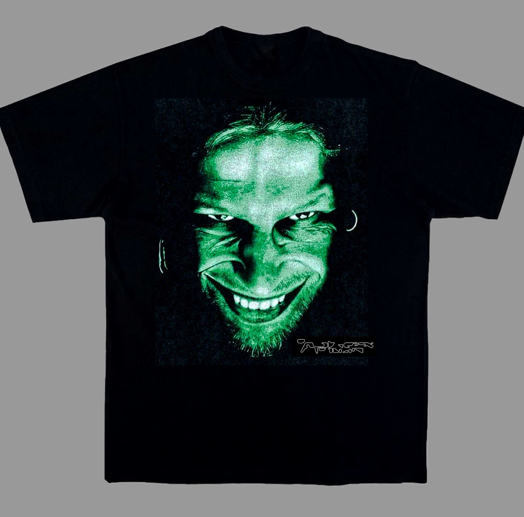Aphex Twin T-shirt shirt, American retro style, come to daddy windowlicker, electronic Foto QC de TAOBAO na Qualit.ly