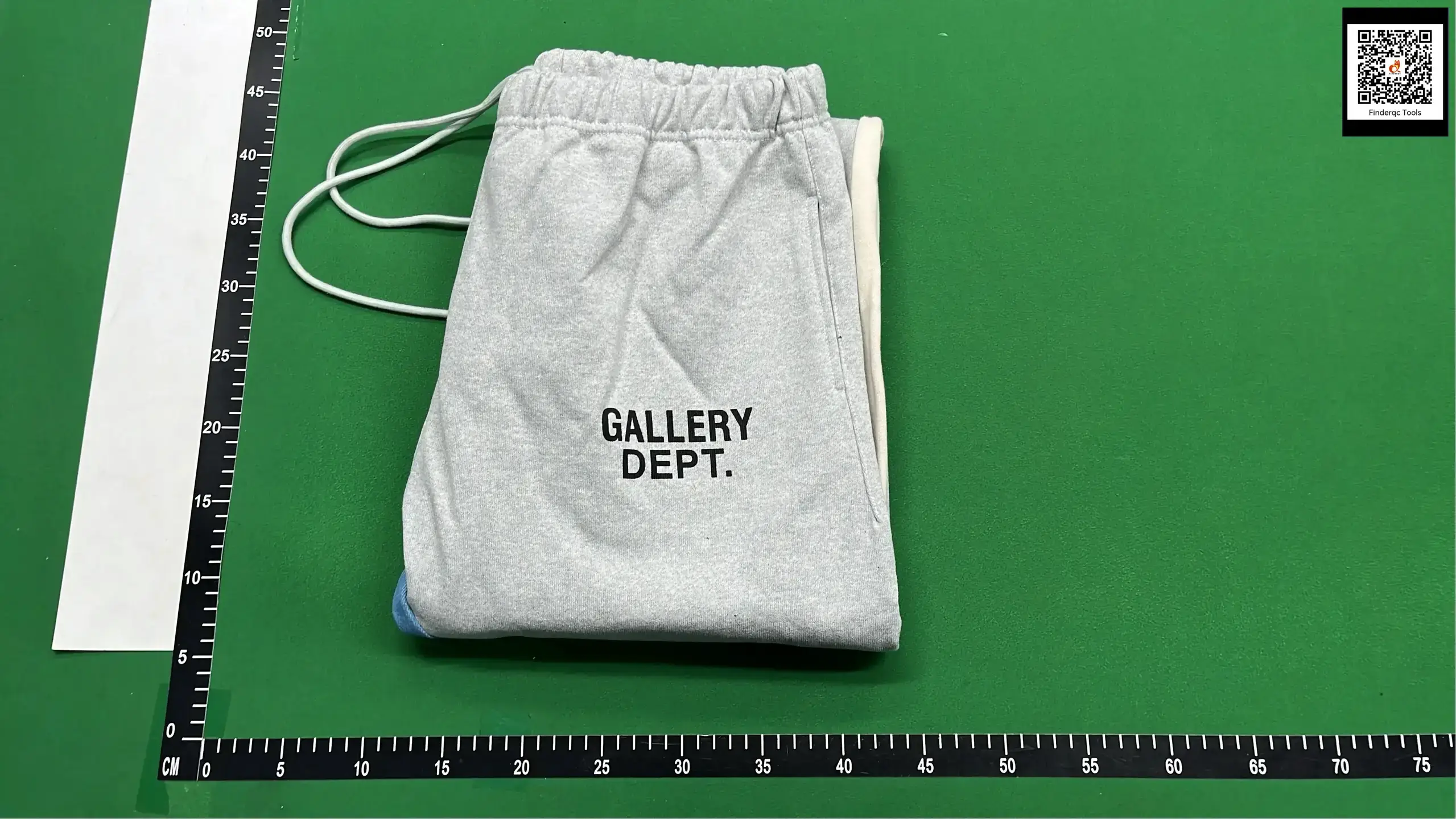 Correct Version of Gula Dept Hand-Painted Splash-Ink Stitching Drawstring High Street Casual Sweatpants Slightly Flared Long Pants Men's Trendy