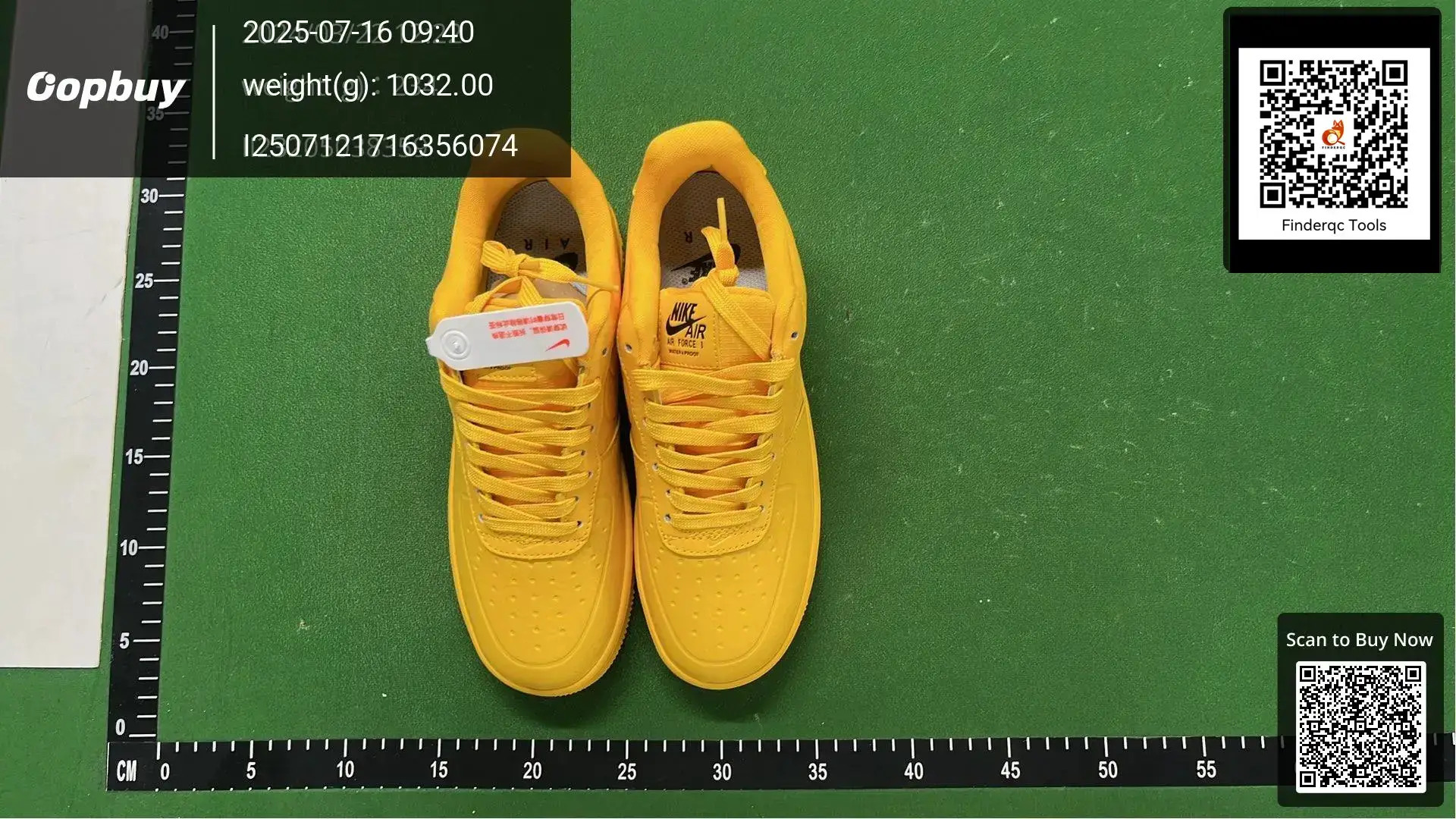 Nike Air Force 1 Low Yellow