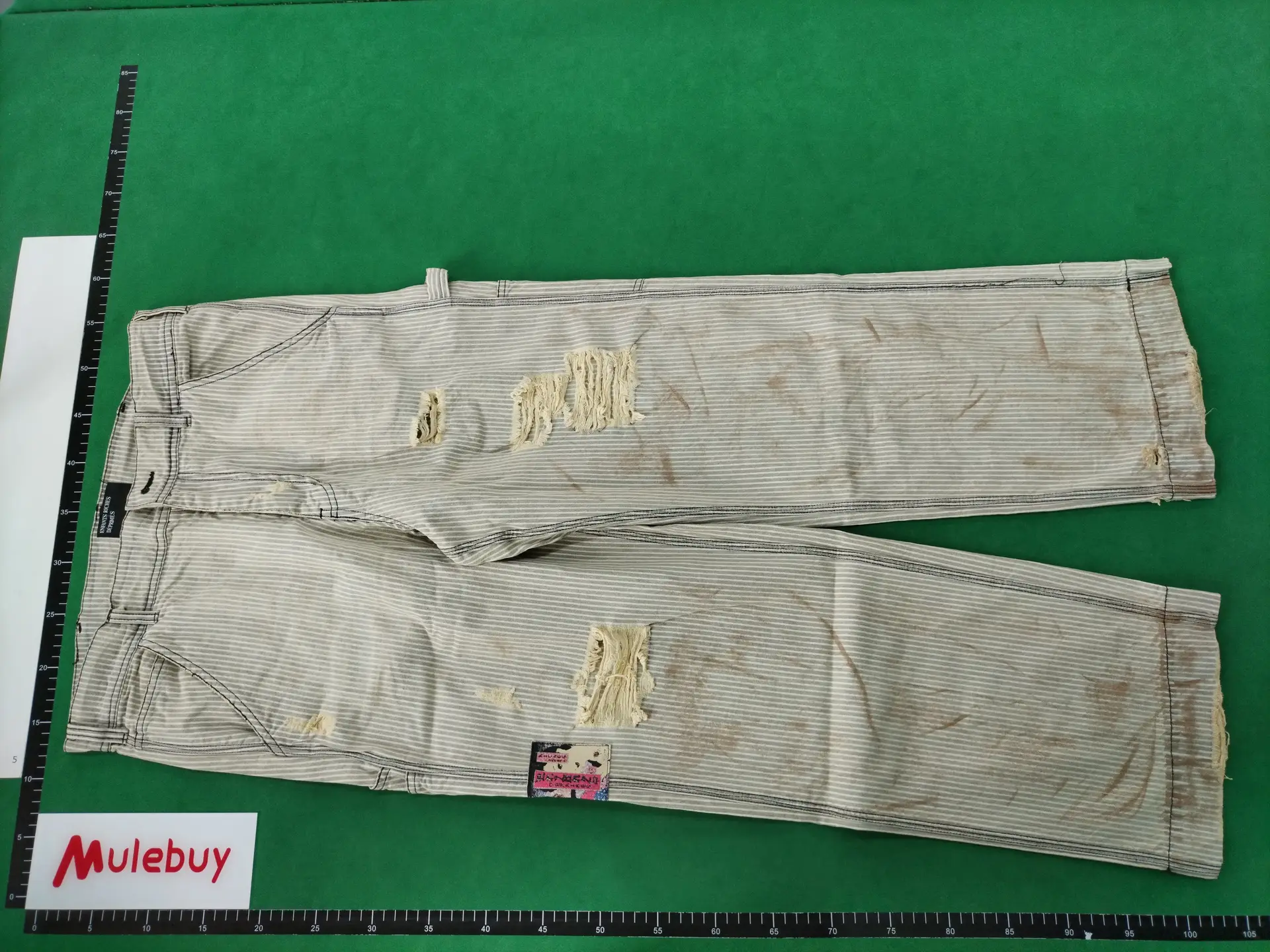 ERD melancholic wealthy second-generation mud dyed distressed manga stickers, Kahat American casual logging workwear pants