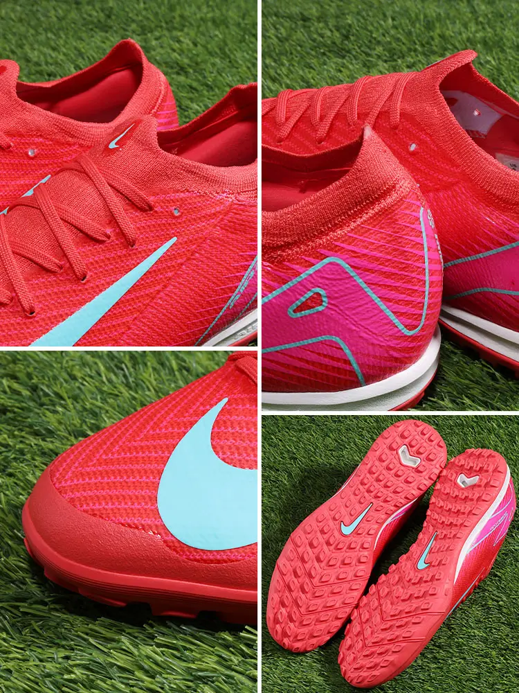 Nike Soccer Shoes Male Assassin 16 Vapor 16 Pro TF Colloid Short Nail Competition Training Non-Slip Abrasion Resistant