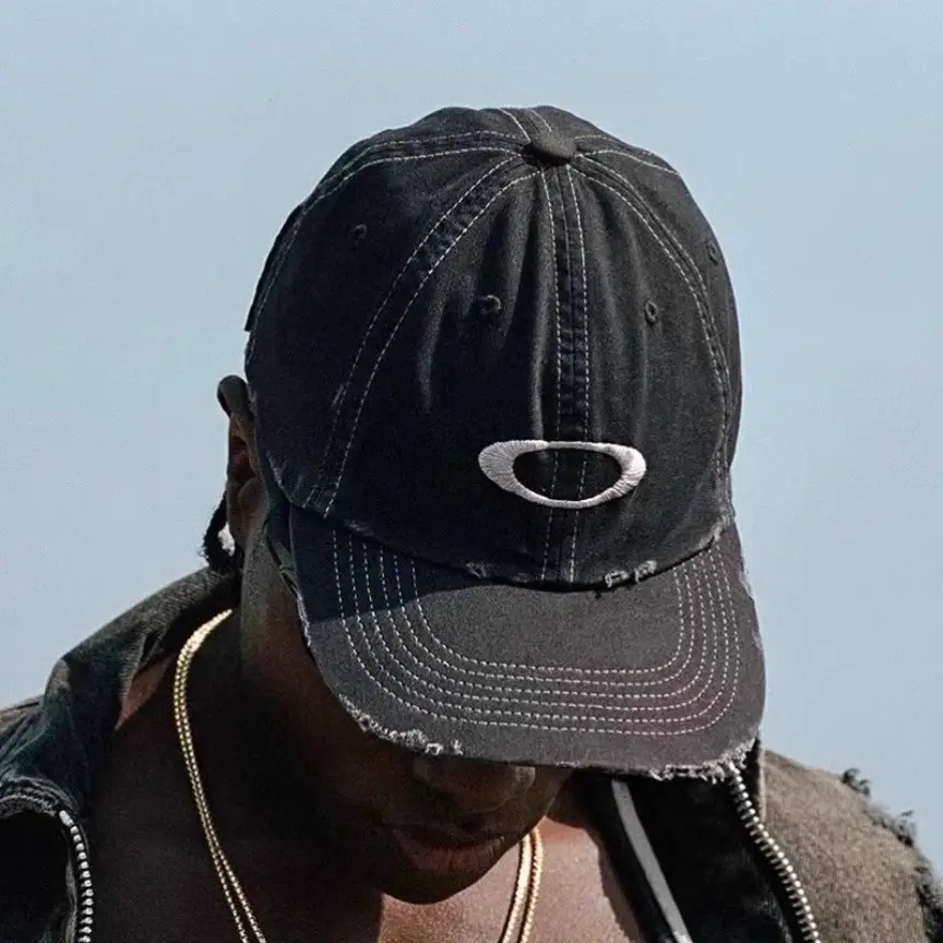 Oakley X Piet Software Cap Oakley Co-Branded Washed and Distressed Baseball Cap