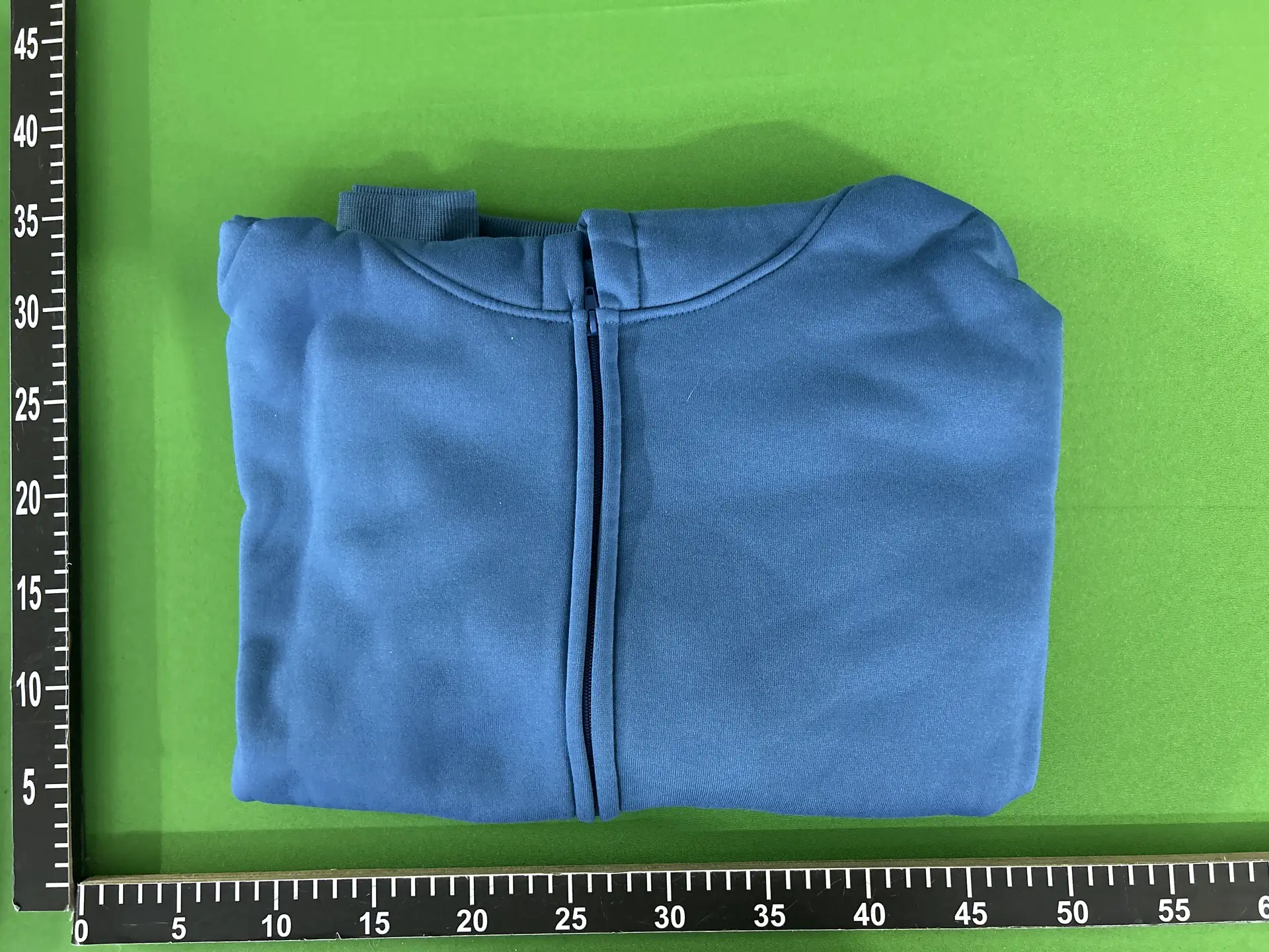 Blue Zipper Hoodie