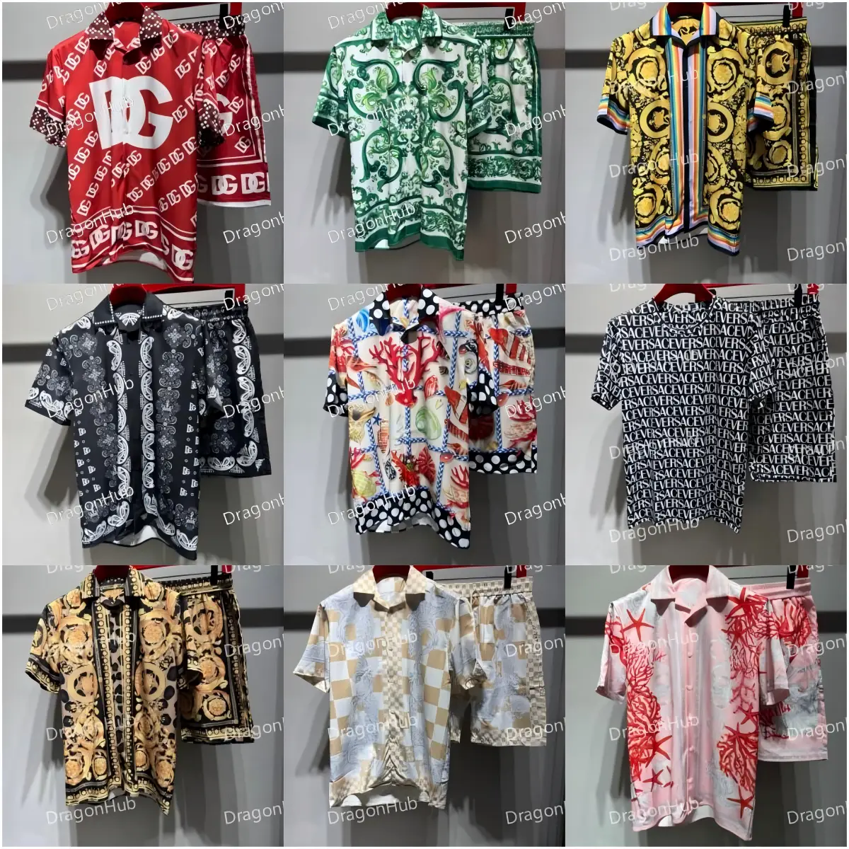 YY08-工厂复线高品质夏季休闲套装(Pre-sale 7 days)+852 5573 8209