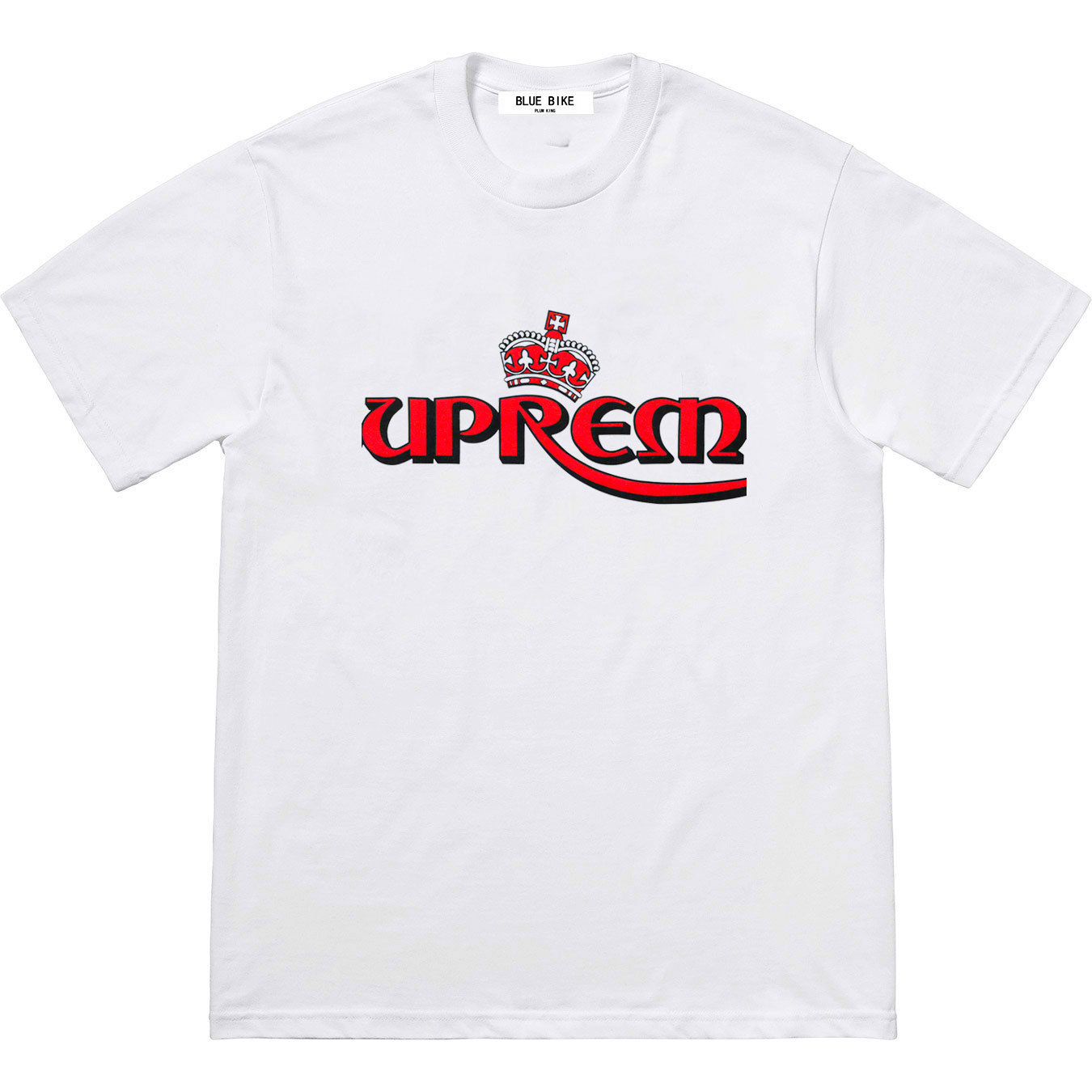23SS Crown Tee Logo letter printed short sleeve T-shirt for men and women couples fashion