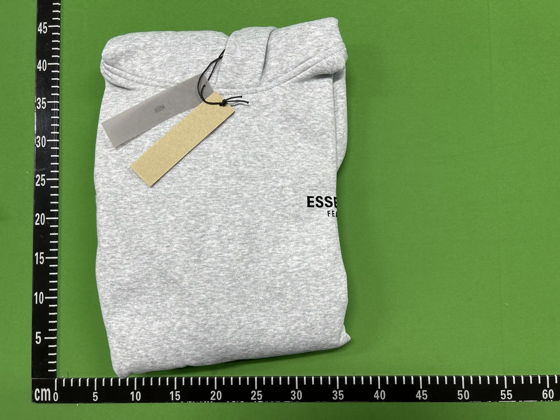 Fear of God Essentials Hoodie Light Heather Grey
