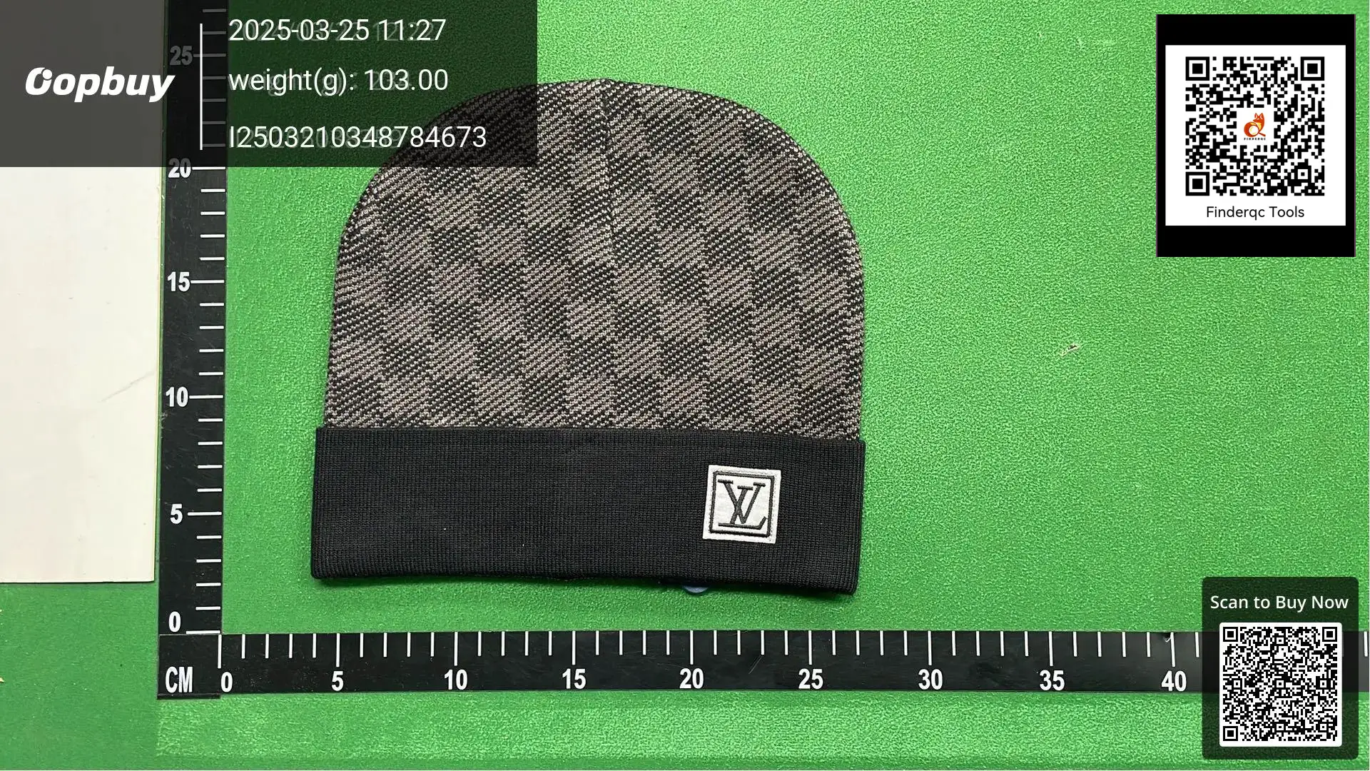 Louis Vuitton Monogram Beanie