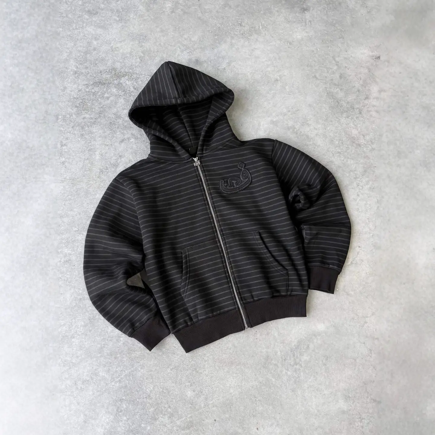 2025 Winter New Fashion Harajuku Retro Ins Trendy Patchwork Striped Y2K Hooded Zip-Up Sweatshirt Lulu Sweatshirt