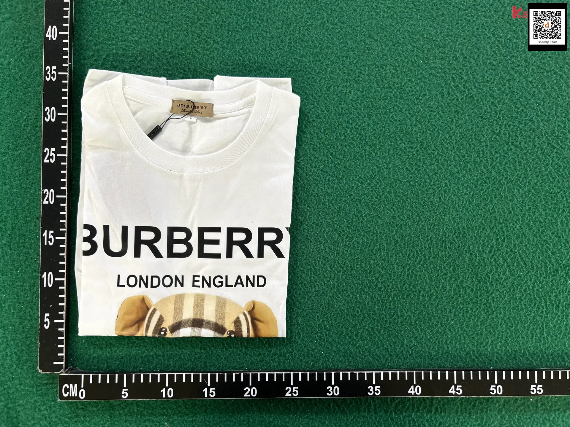 Burberry London England White T-Shirt