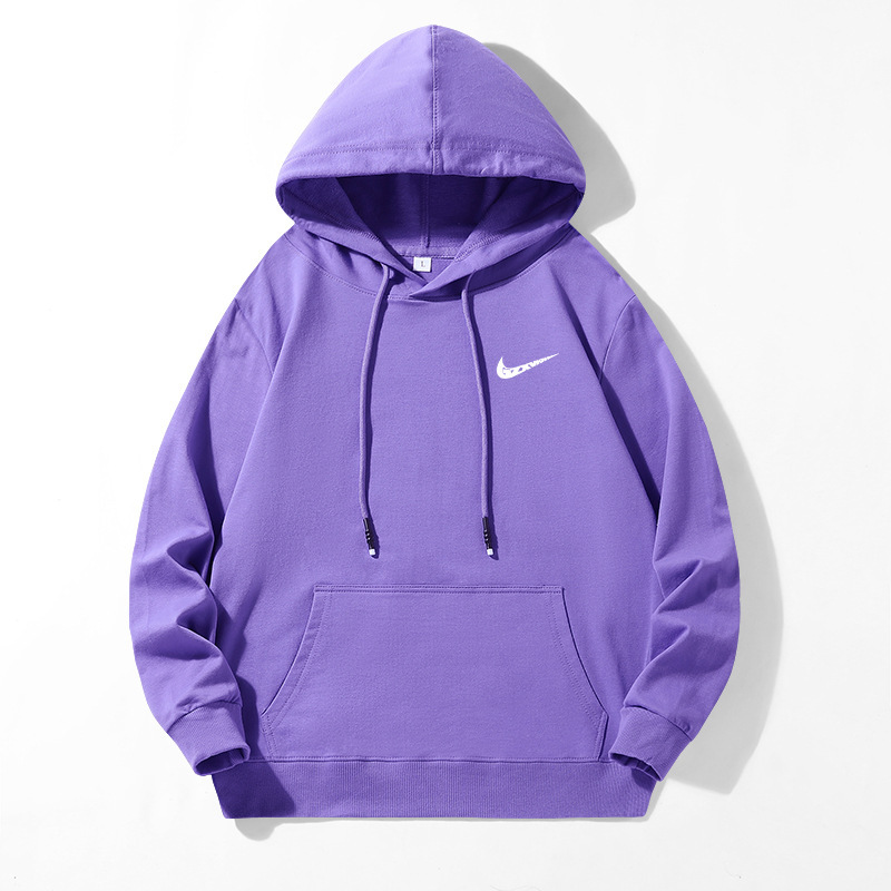 Men's 2025 Autumn Hooded Sweatshirt Men's Small Terry Couple Pullover Long Sleeve T-Shirt Knitted Base Shirt for Women and Men