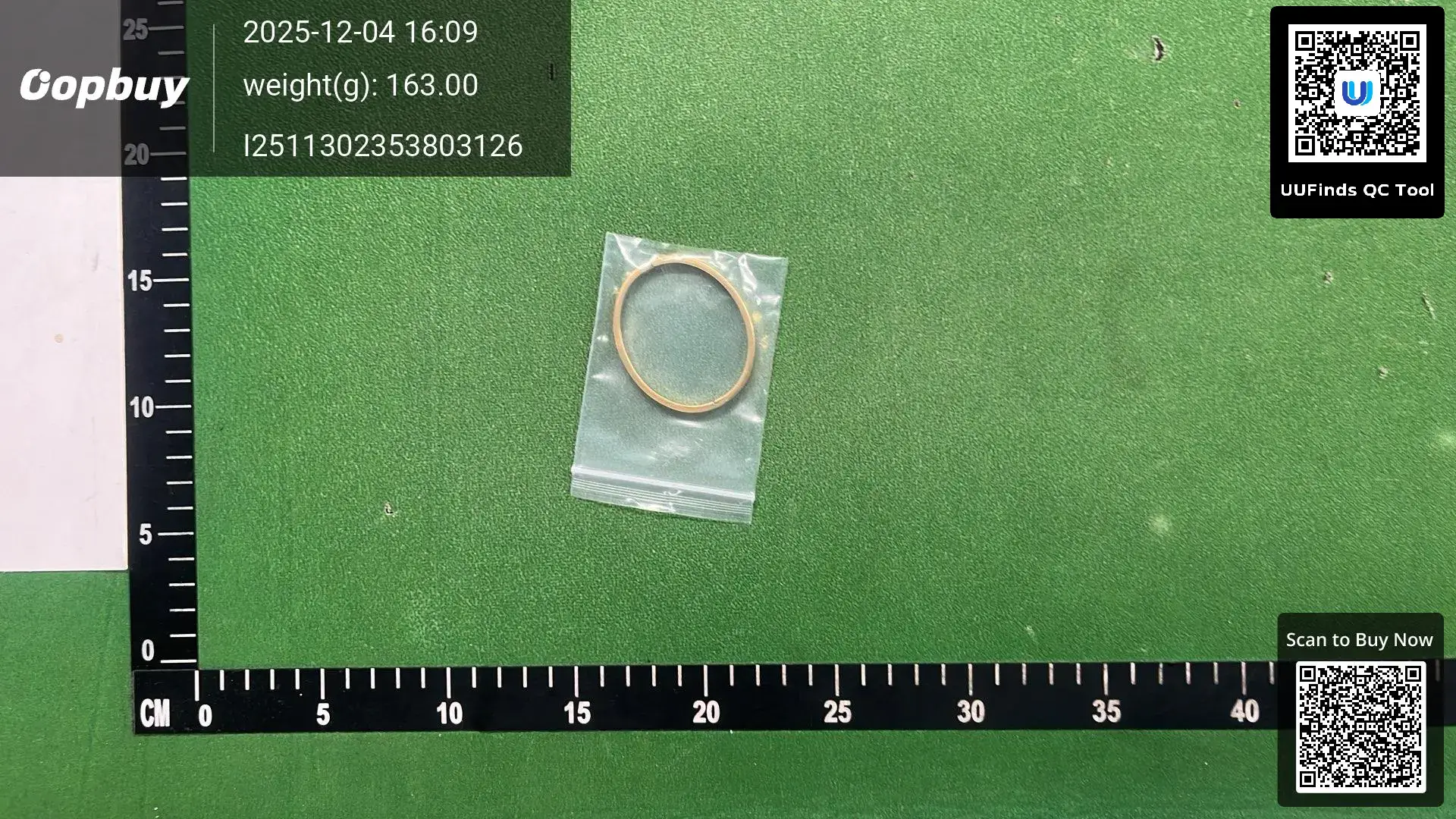 Gold Bangle Bracelet