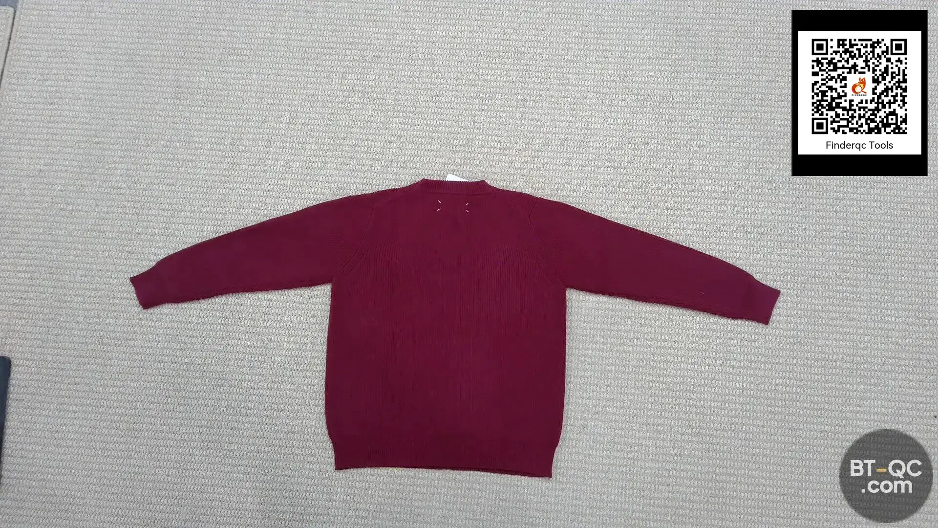 Majia Four-Corner Knitwear Men's Trendy Fashion Simple Pure Color Couple Knitwear Winter Casual Ins Red Outwear