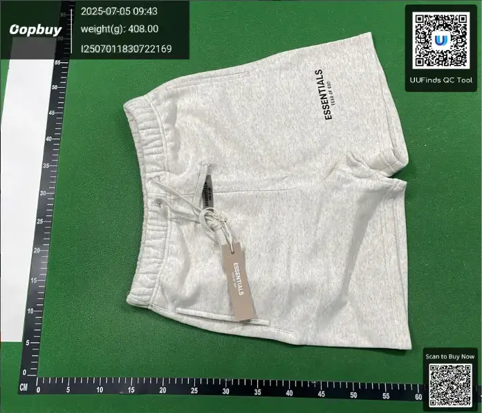 Fear of God Essentials Sweat Shorts Light Heather Oatmeal