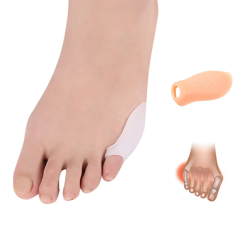 T04 small toe elastic small toe protective sleeve sebs material small thumb inversion correction toe care sleeve