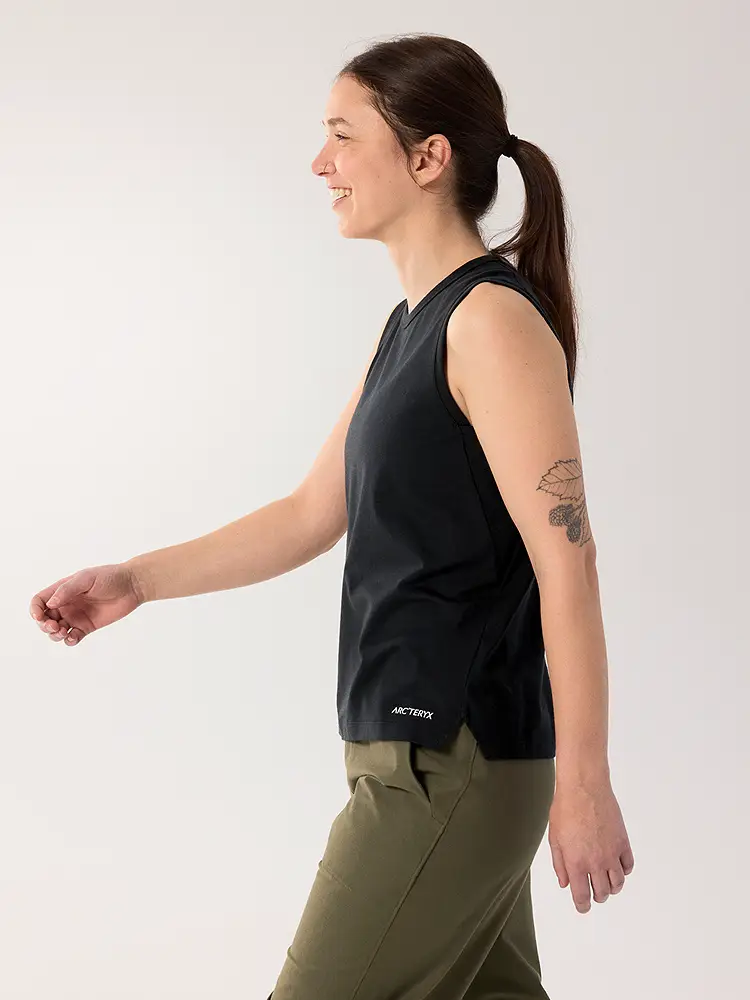 Arc'Teryx Kragg Sl Cotton Tank Blurred Bird Women's Vest