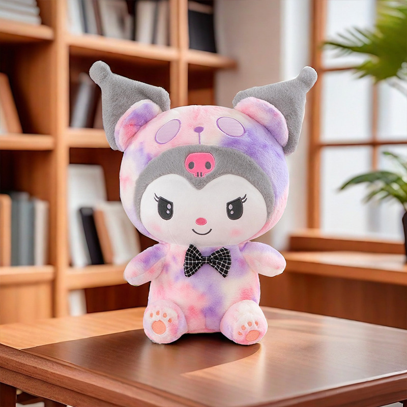 New Tie-Dye Dress Coolomie Doll Wedding Doll Plush Toy Big Merlot Gui Dog Gift