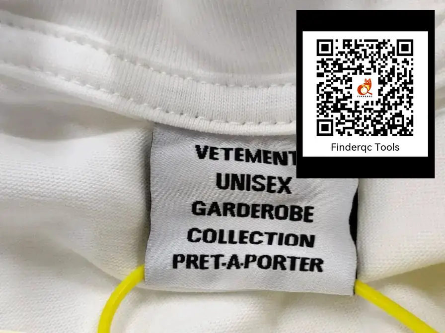 Vetements Unisex Garderobe Collection Pret-A-Porter