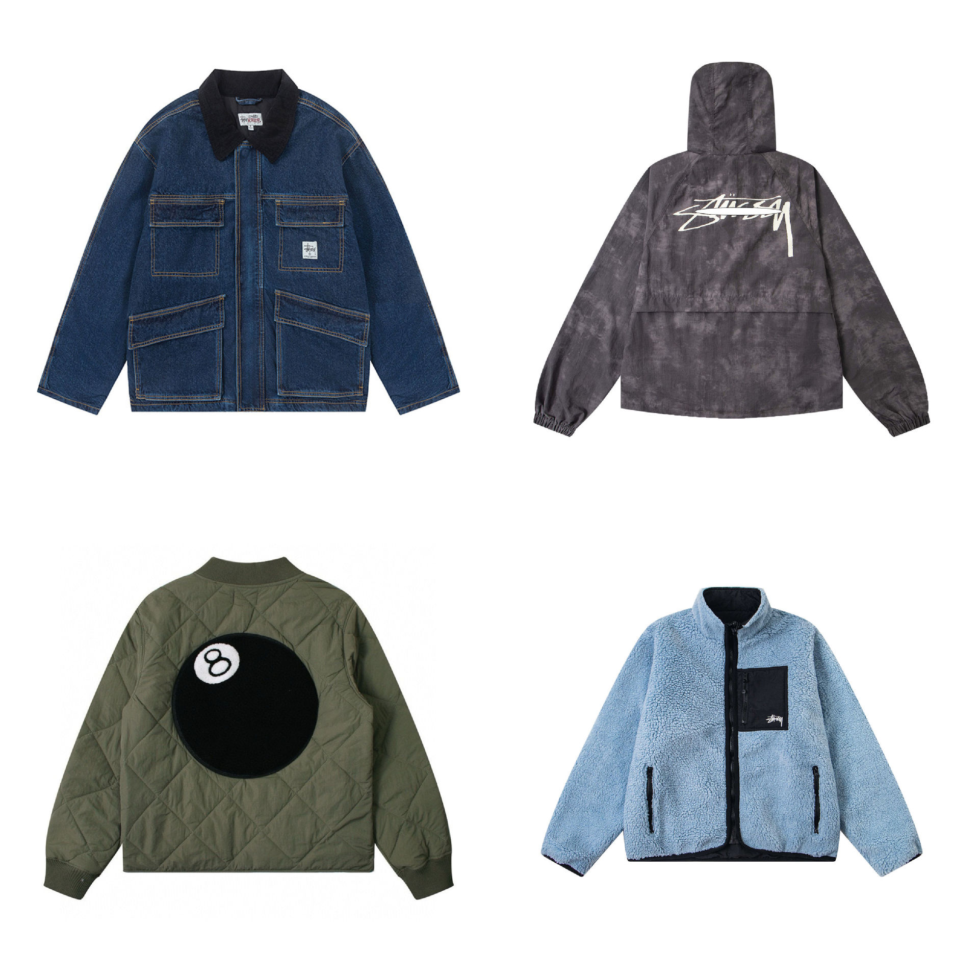 Ss25 American Jacket Jacket① Foto QC de 1688 na Qualit.ly