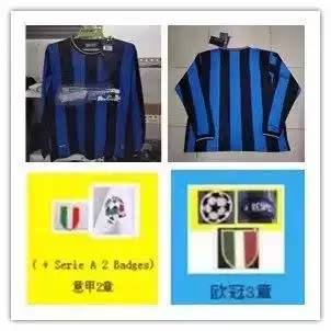 I.nterMila retro 2009-10 long home jersey 【ID：2221640】
