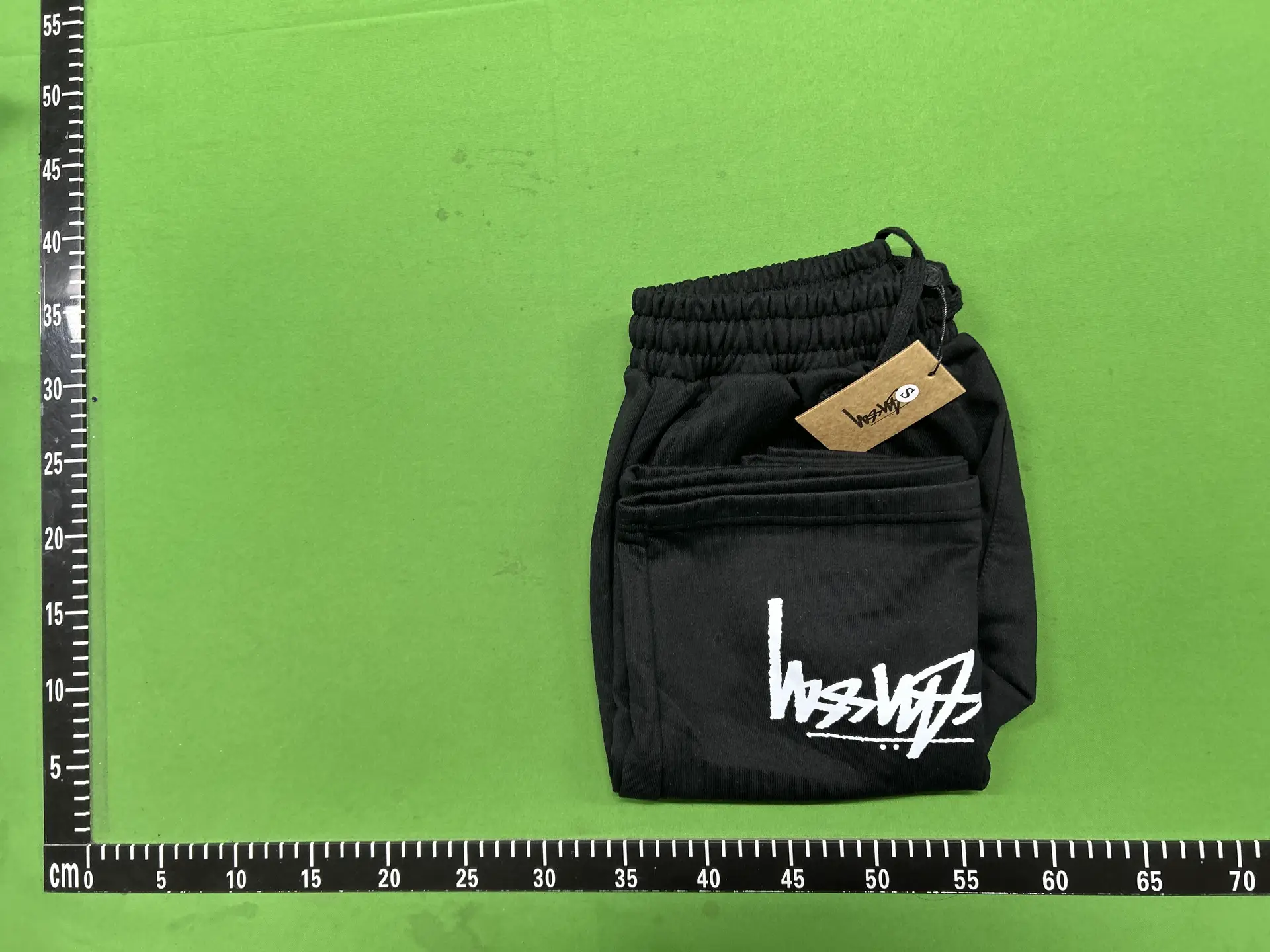 Stussy Stock Logo Shorts Black