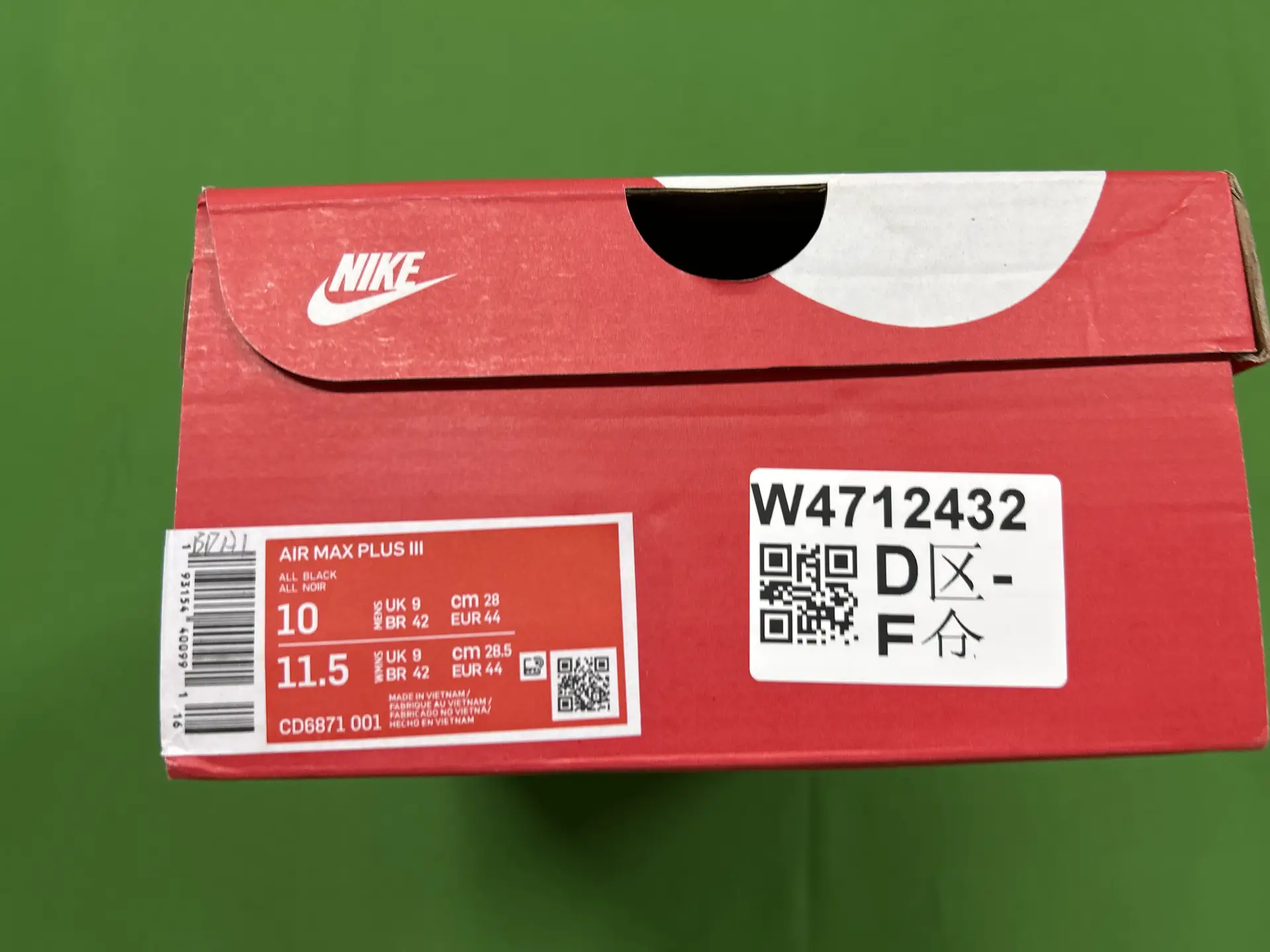 Nike Air Max Plus III All Black All Noir