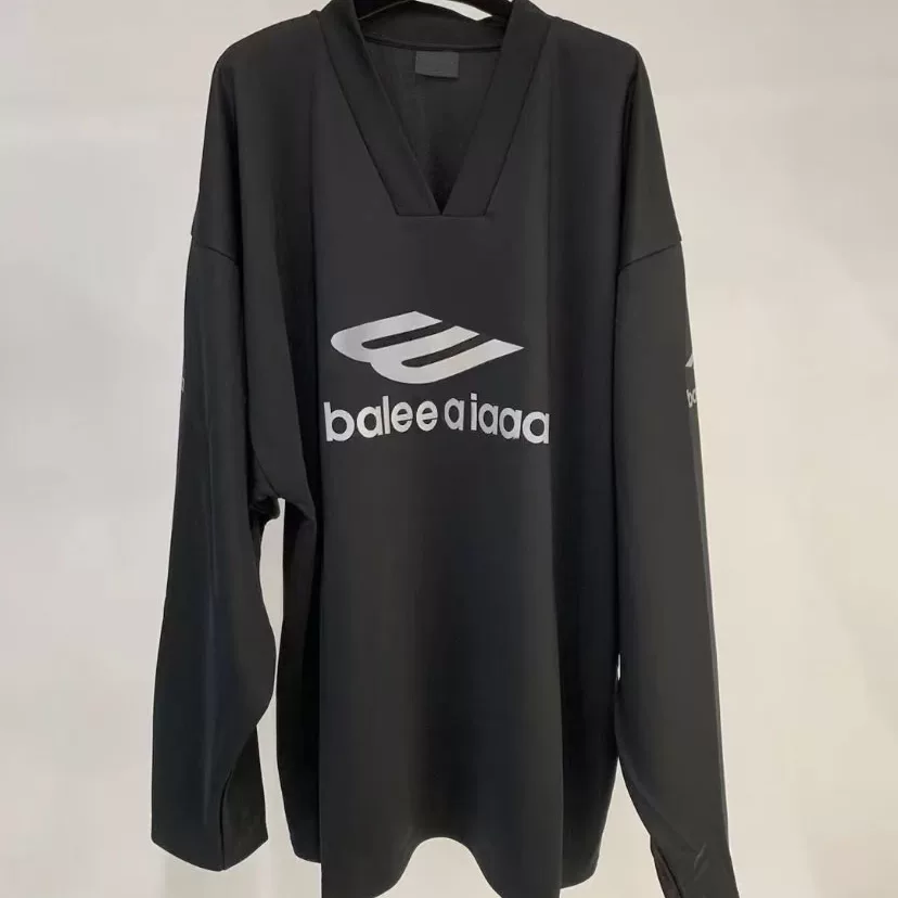 Top of the line version! Paris 3M printed reflective skiing V-neck long sleeved sweatshirt for men and women, 25ss autumn and winter loose fitting pullover