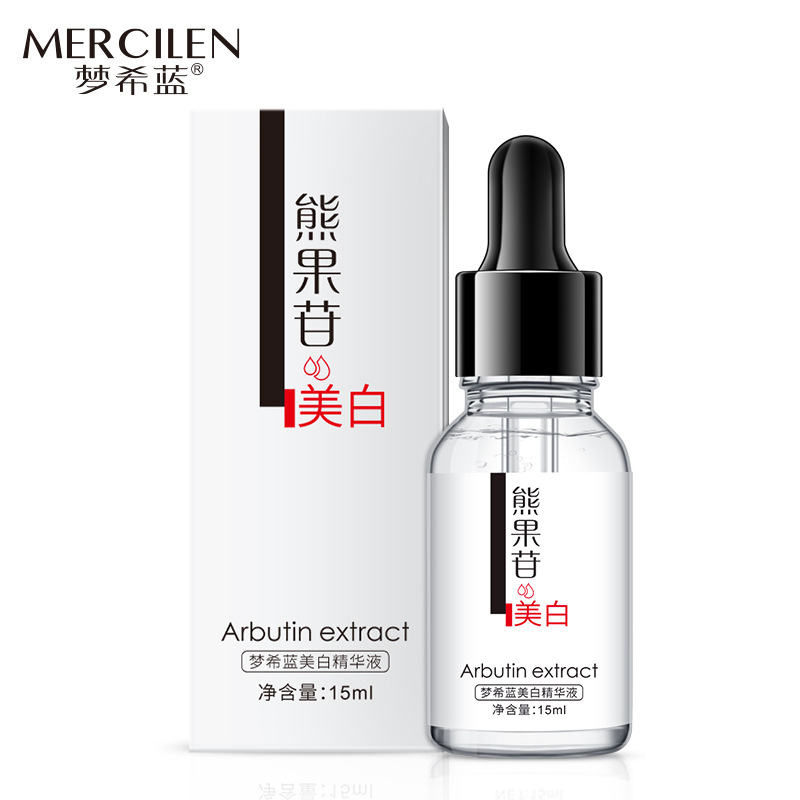 Mengxi Blue Arbutin Whitening Essence 15ml Hydrating, Moisturizing, Brightening, Skin Color and Fine Pore Solution Factory