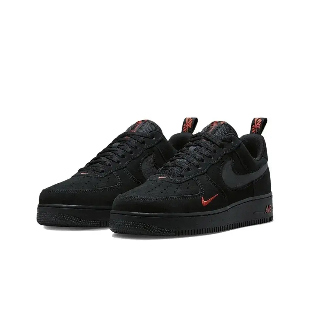 Nike Air Force 1 Low Black Red