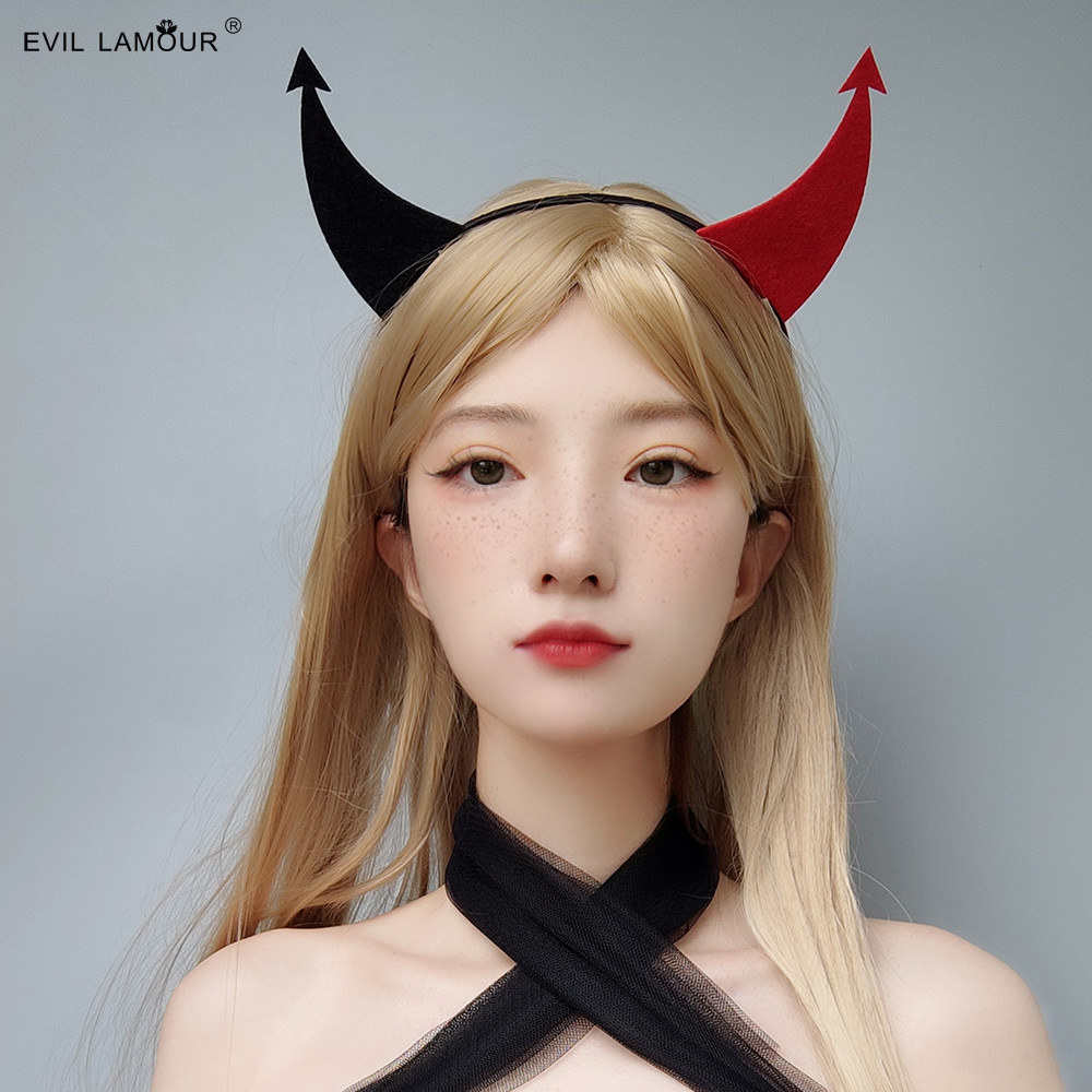 Halloween Death Devil Horn Animal Horn Headband Festival Performance Photo Headband Adult Sex Hair Accessories FG-117