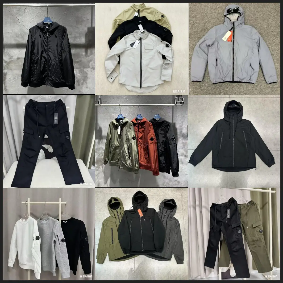 KK10-圆形眼镜片拉链连帽衫卫衣WhatsApp:+86 173 0597 0797
