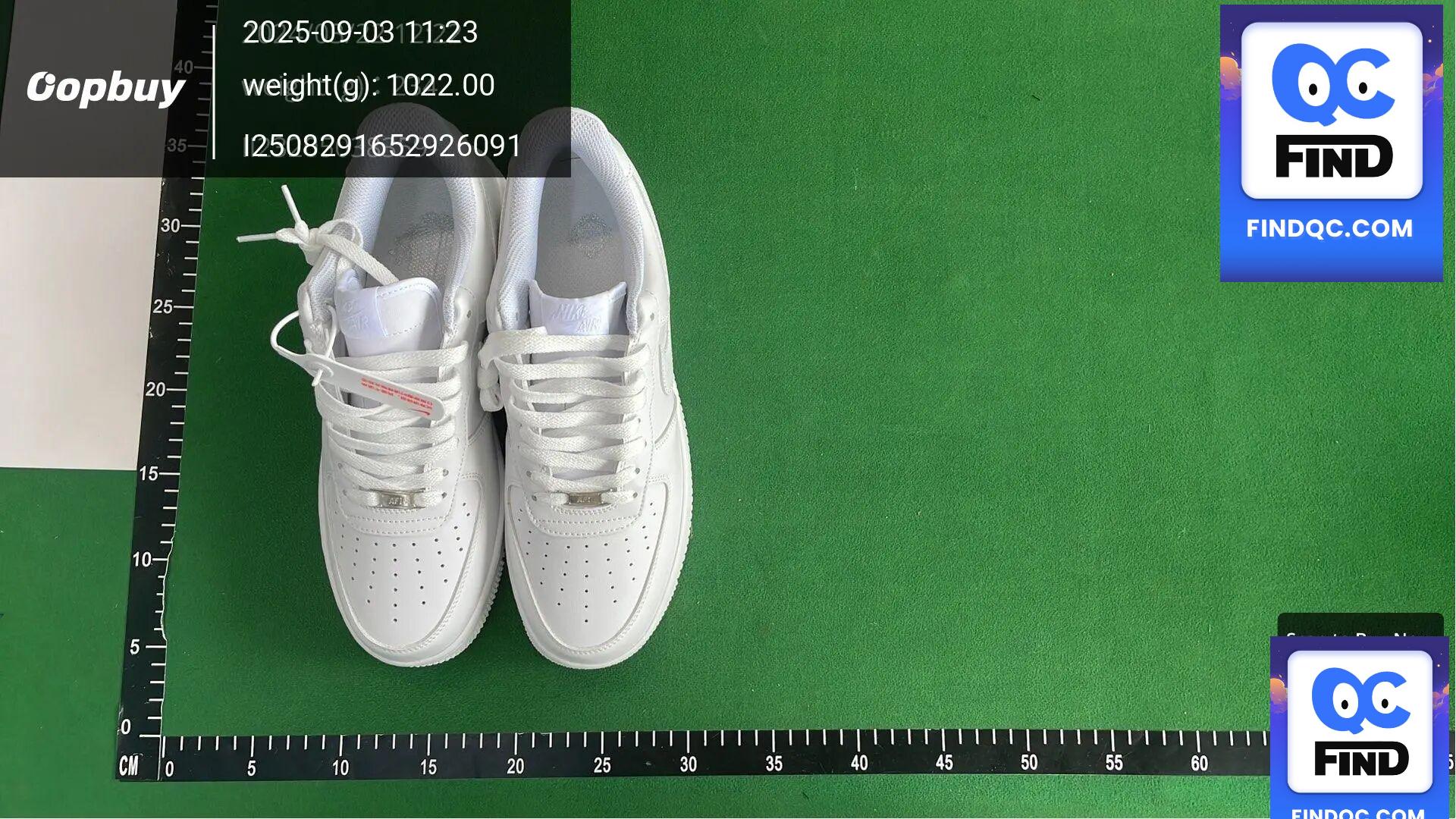 Nike Air Force 1 '07 White — foto QC 3