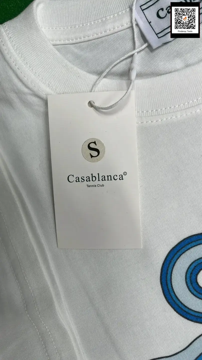 Cross-Border Casablanca Tennis Club Summer Men's and Women's Loose Short-Sleeved T-Shirt with Letter Print